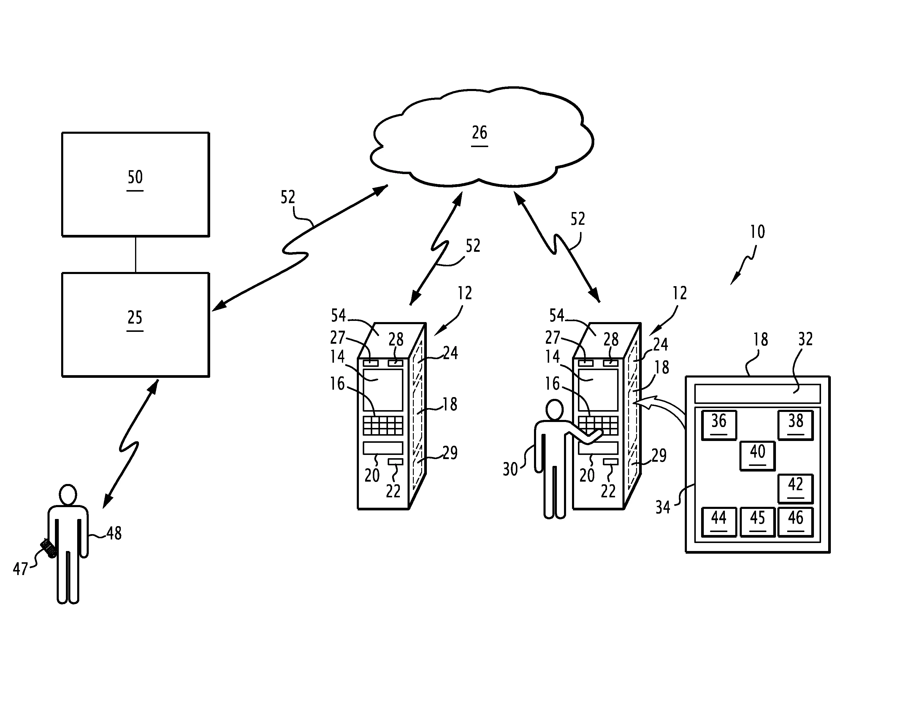 Horodateur comportant des moyens d'emission d'un message personnel de l'utilisateur, et zone urbaine de stationnement comprenant de tels horodateurs