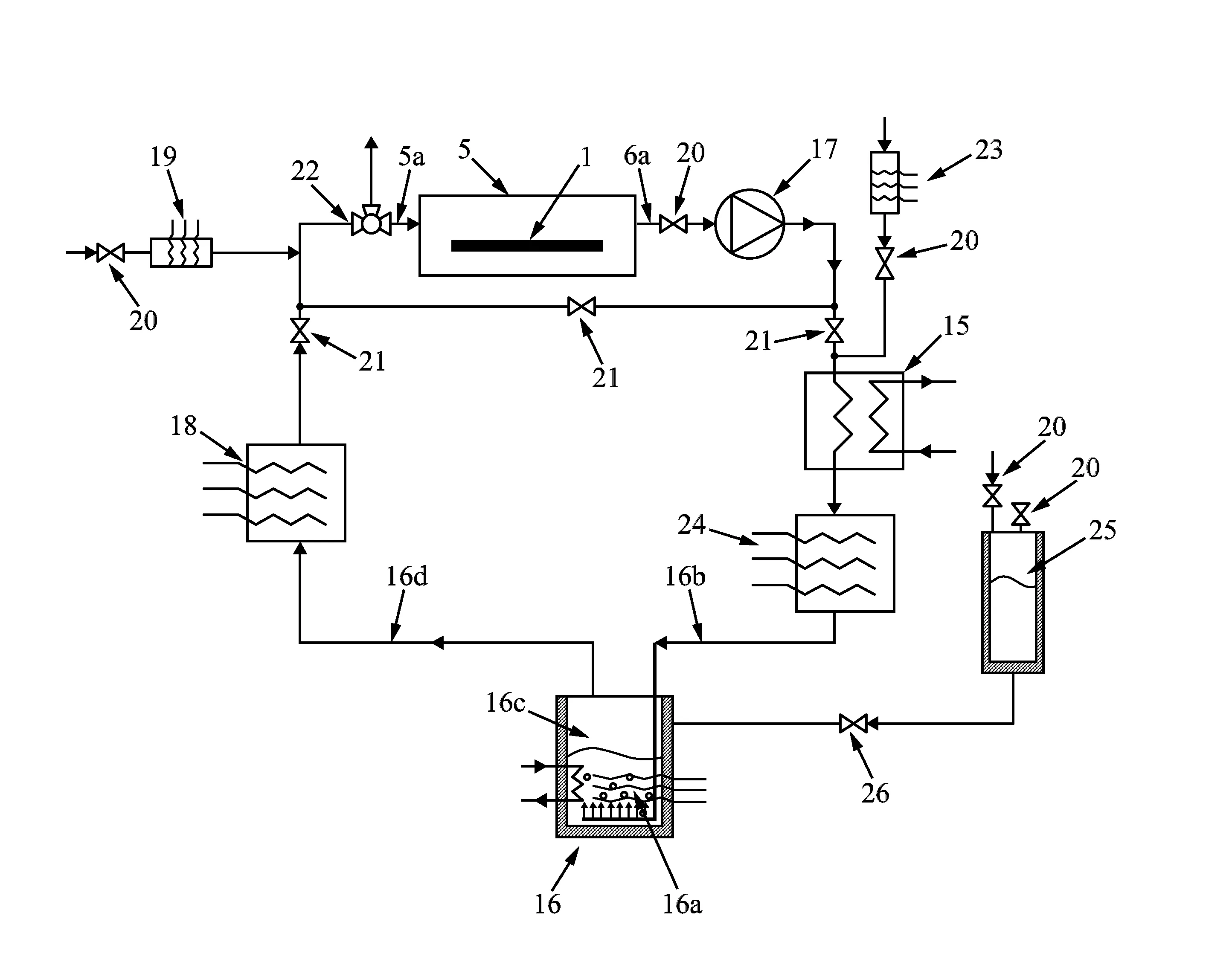 Procede de traitement thermique reactif avec enrichissement en element vi d'un materiau en couche mince.
