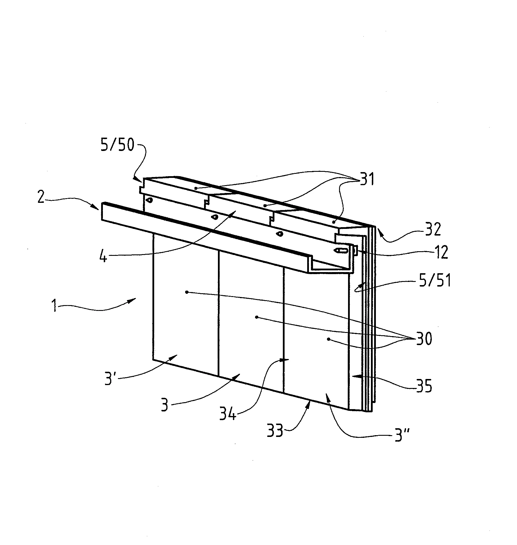 Dispositif d'habillage de rive de toit