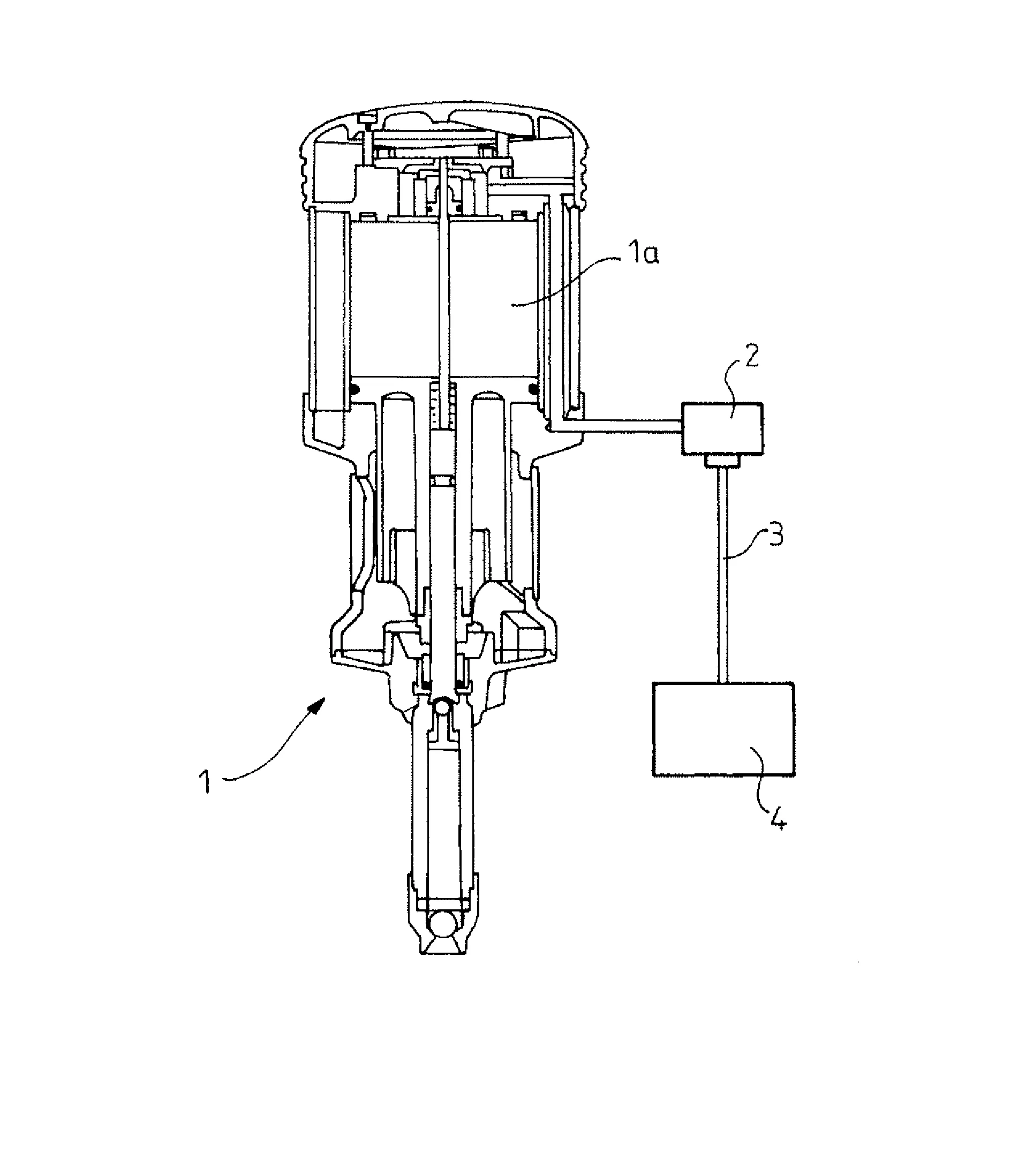 Dispositif et systeme de surveillance d'une pompe a actionnement pneumatique a deplacement lineaire alternatif.