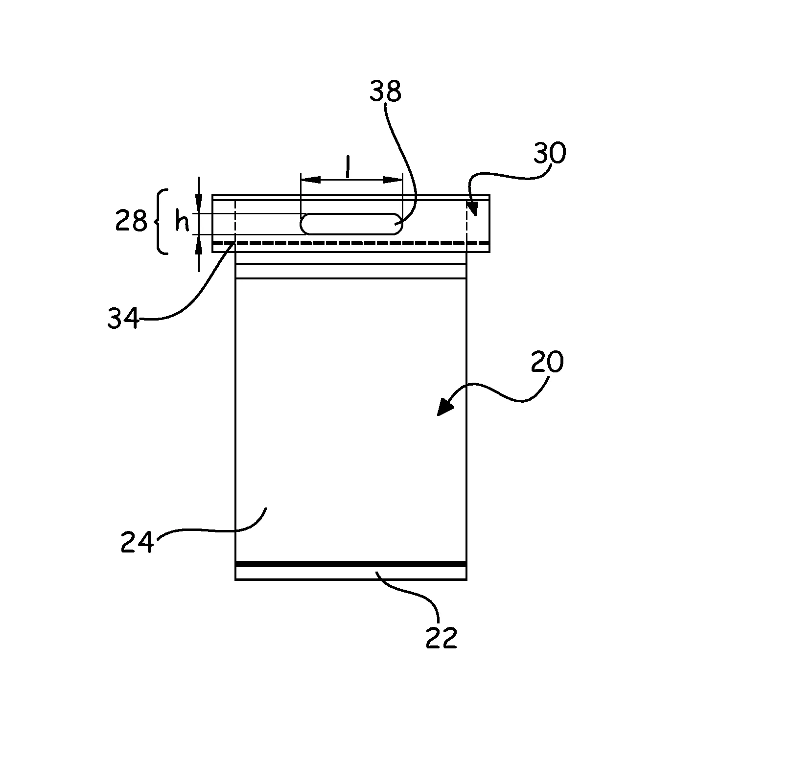 Sac a ouverture rapide integrant une poignee.