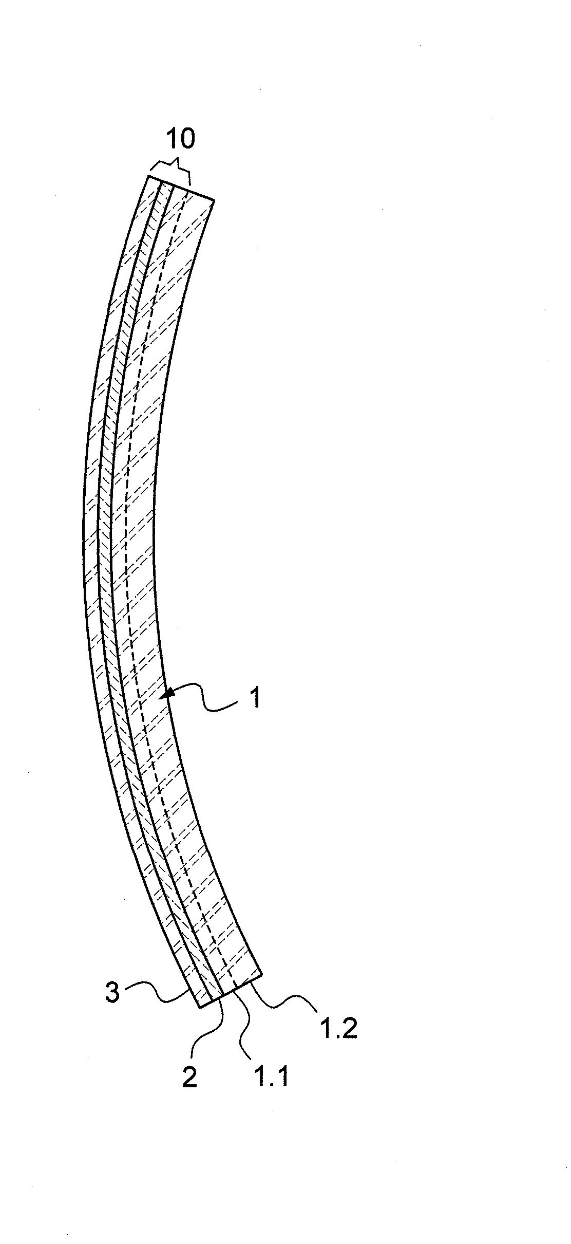 Procede de fabrication d'une lentille polarisante et lentille polarisante correspondante
