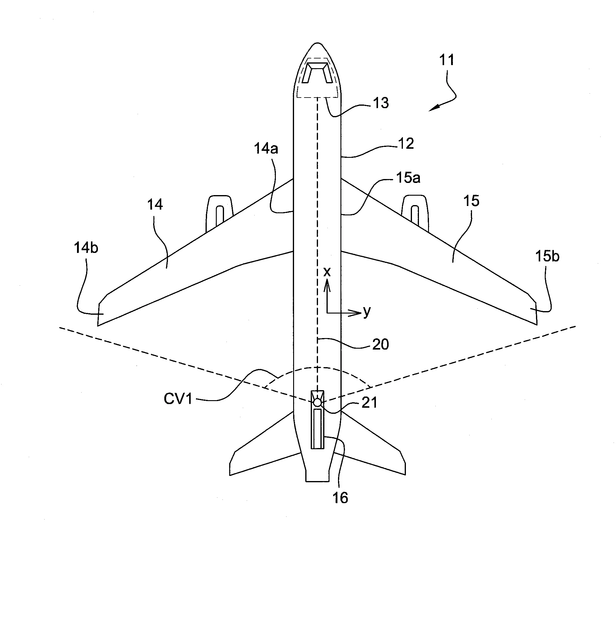 Aeronef pourvu d'un systeme d'observation d'un environnement de cet aeronef