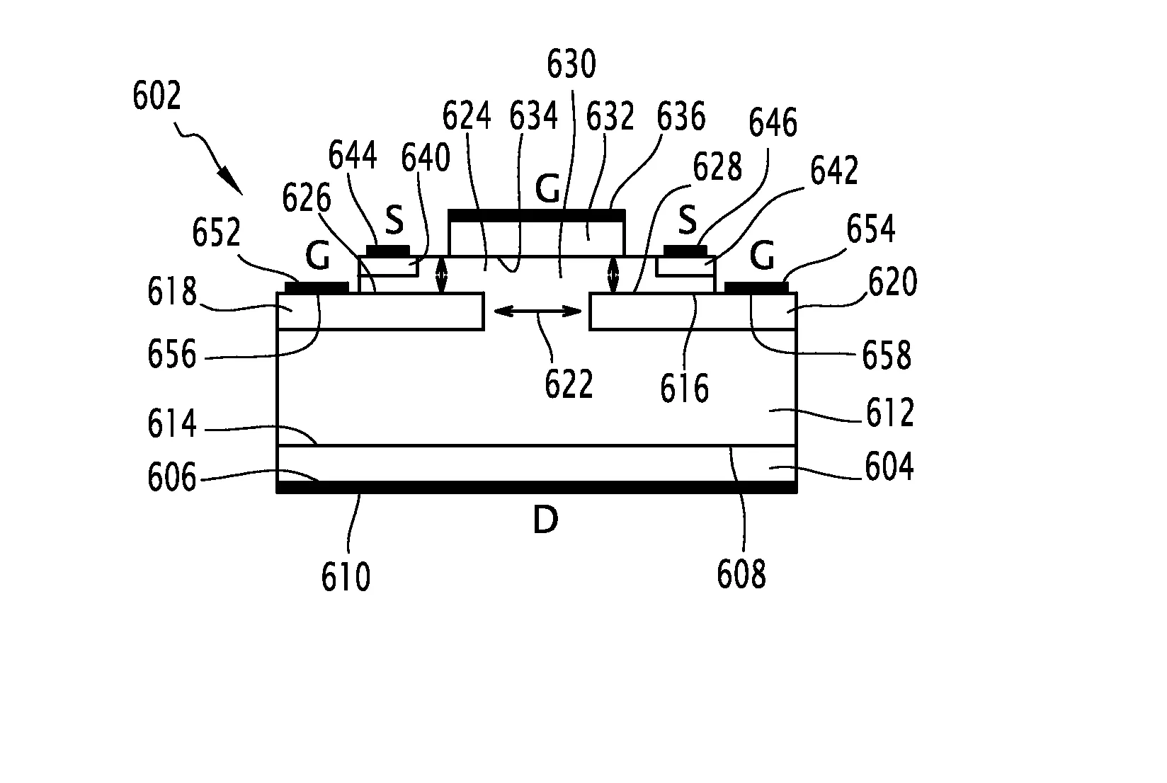 Composant electronique d'un limiteur de courant pour proteger une alimentation electrique