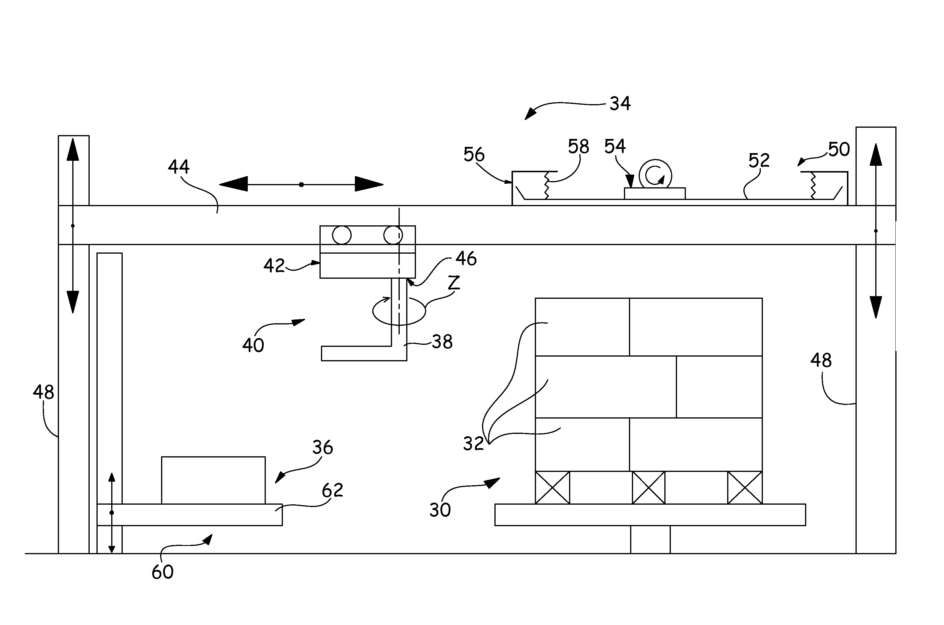 Dispositif de palettisation