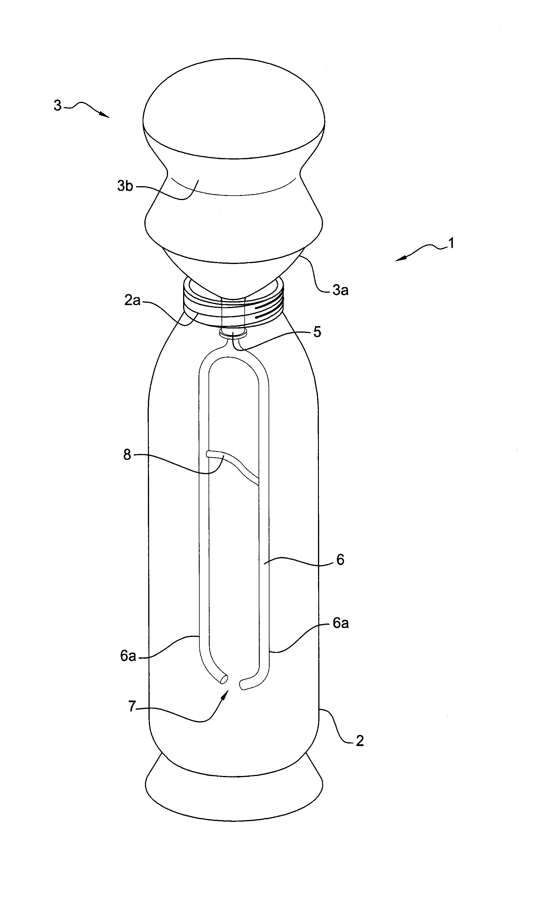 Agitateur pour tous recipients, et notamment pour biberon