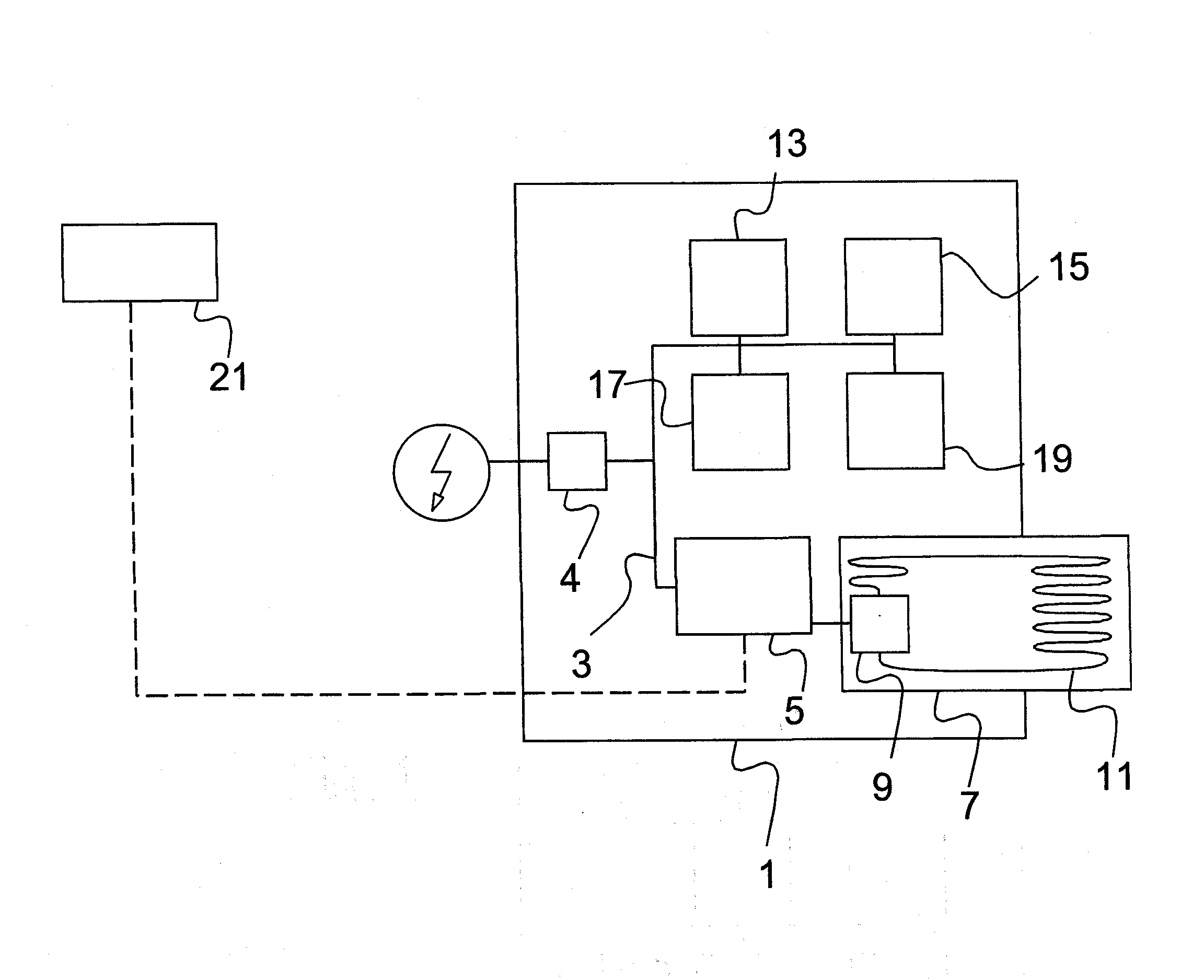 Dispositif de chauffage, ventilation et/ou climatisation a gestion d'alimentation ciblee.