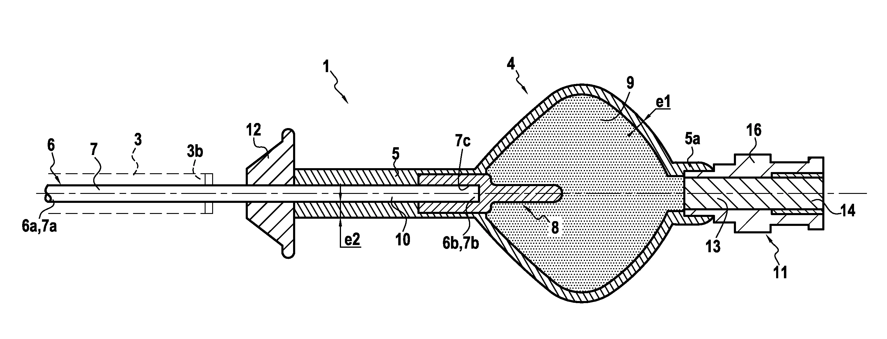 Sonde intra-uterine pour l'insemination artificielle d'un animal, notamment de race porcine.