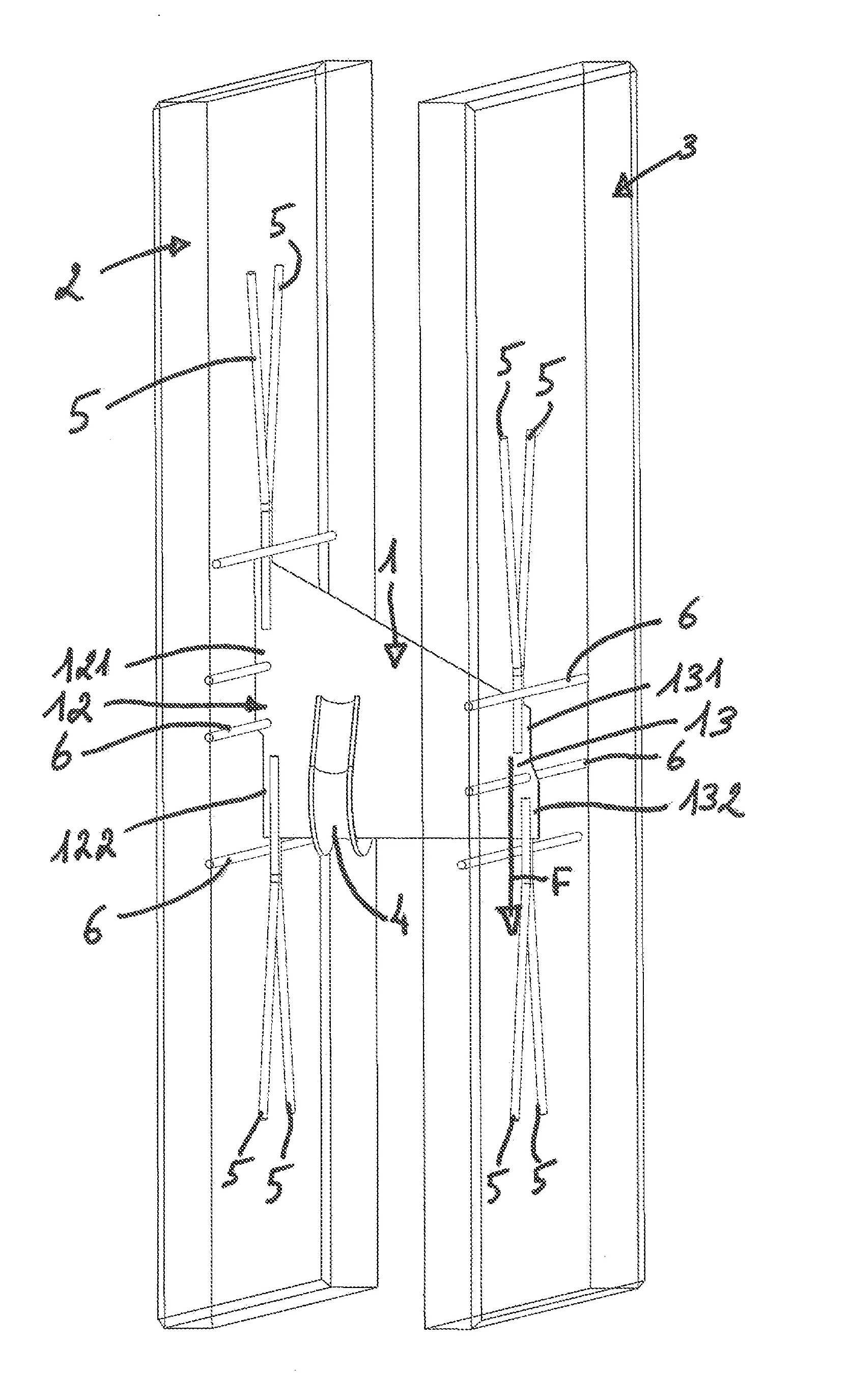 Panneau de mur comprenant une peau de beton interieure et une peau de beton exterieure