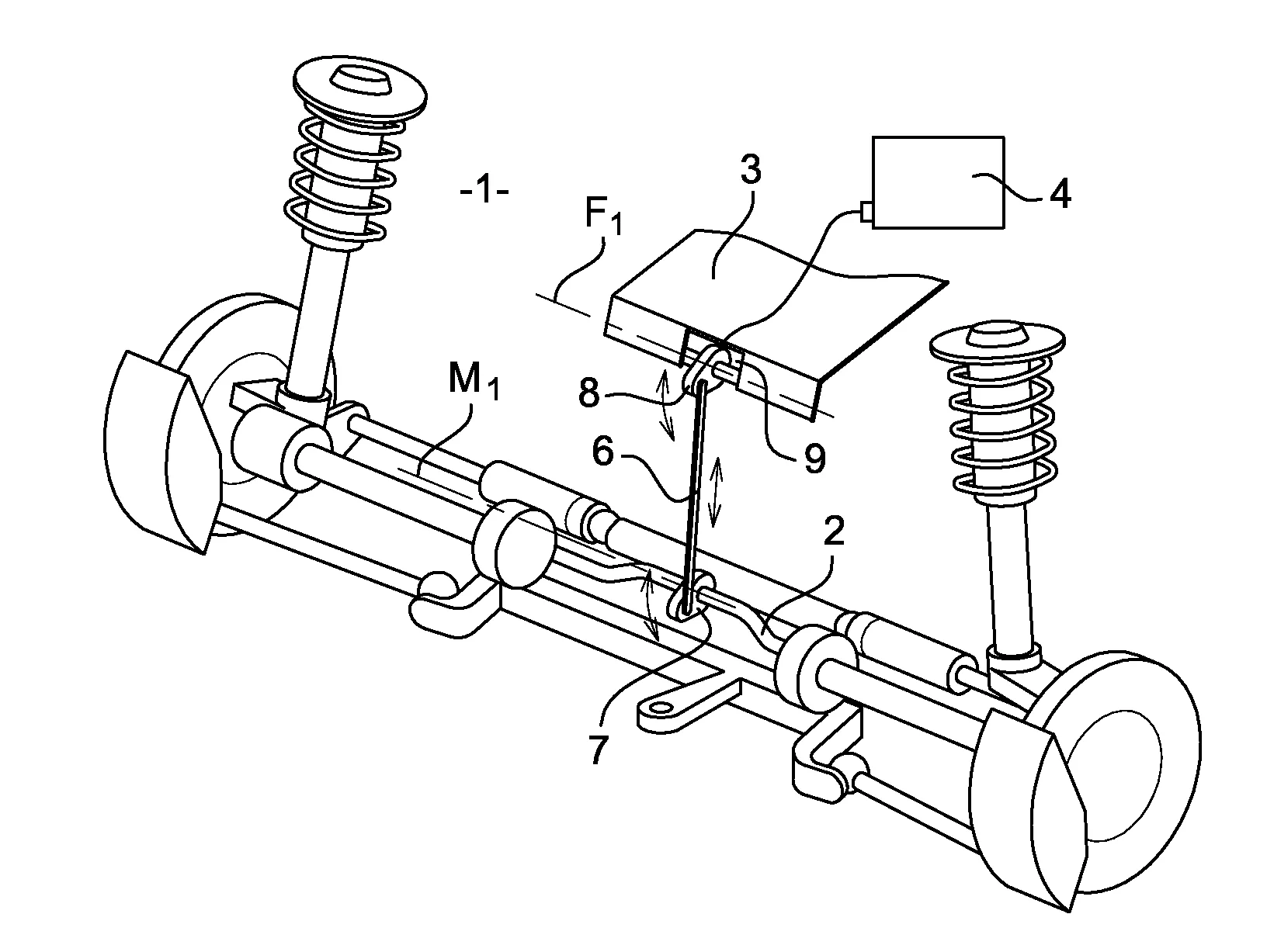 Dispositif d'indication de la charge d'un vehicule automobile