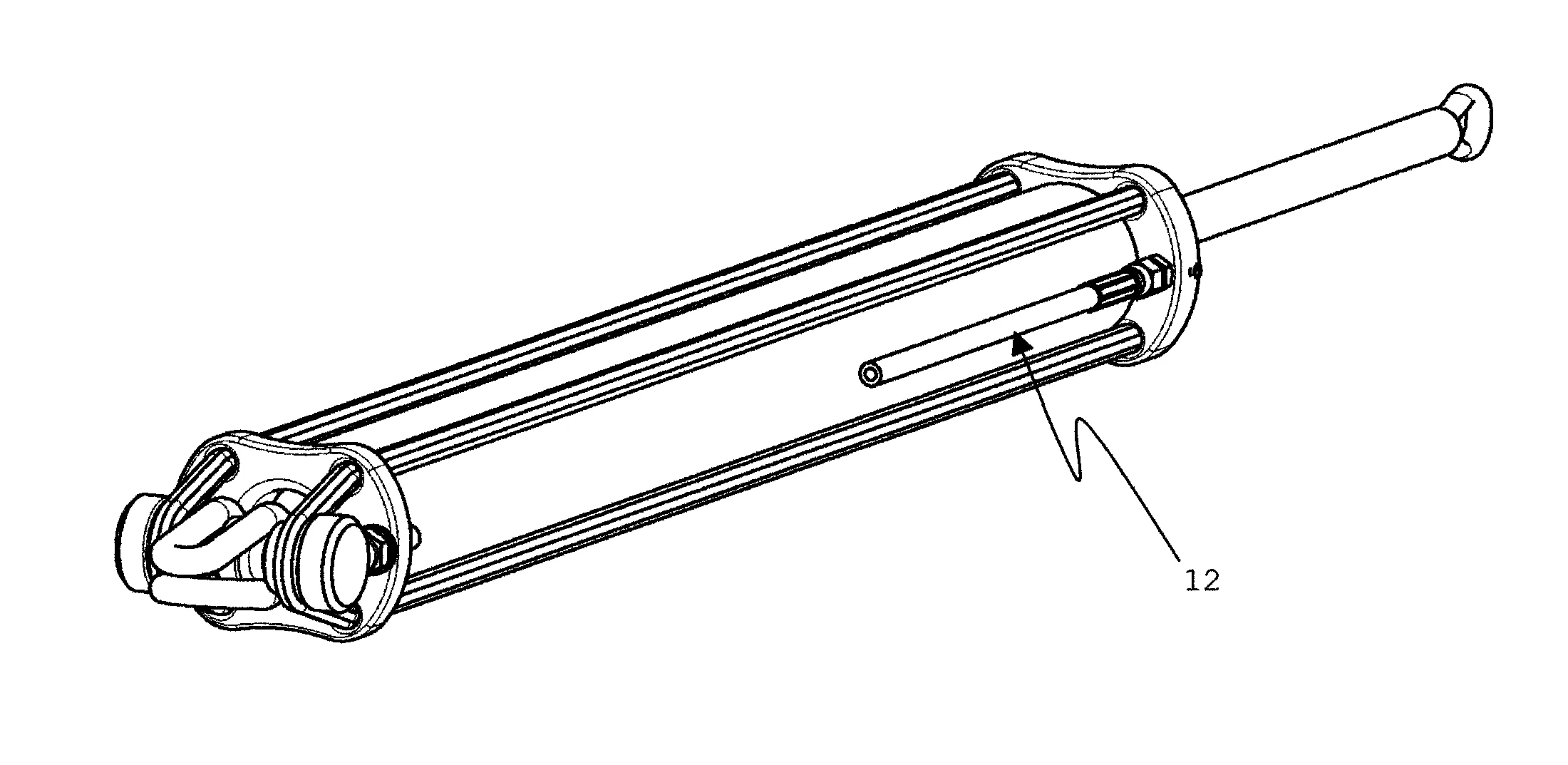 Verin hydraulique textile