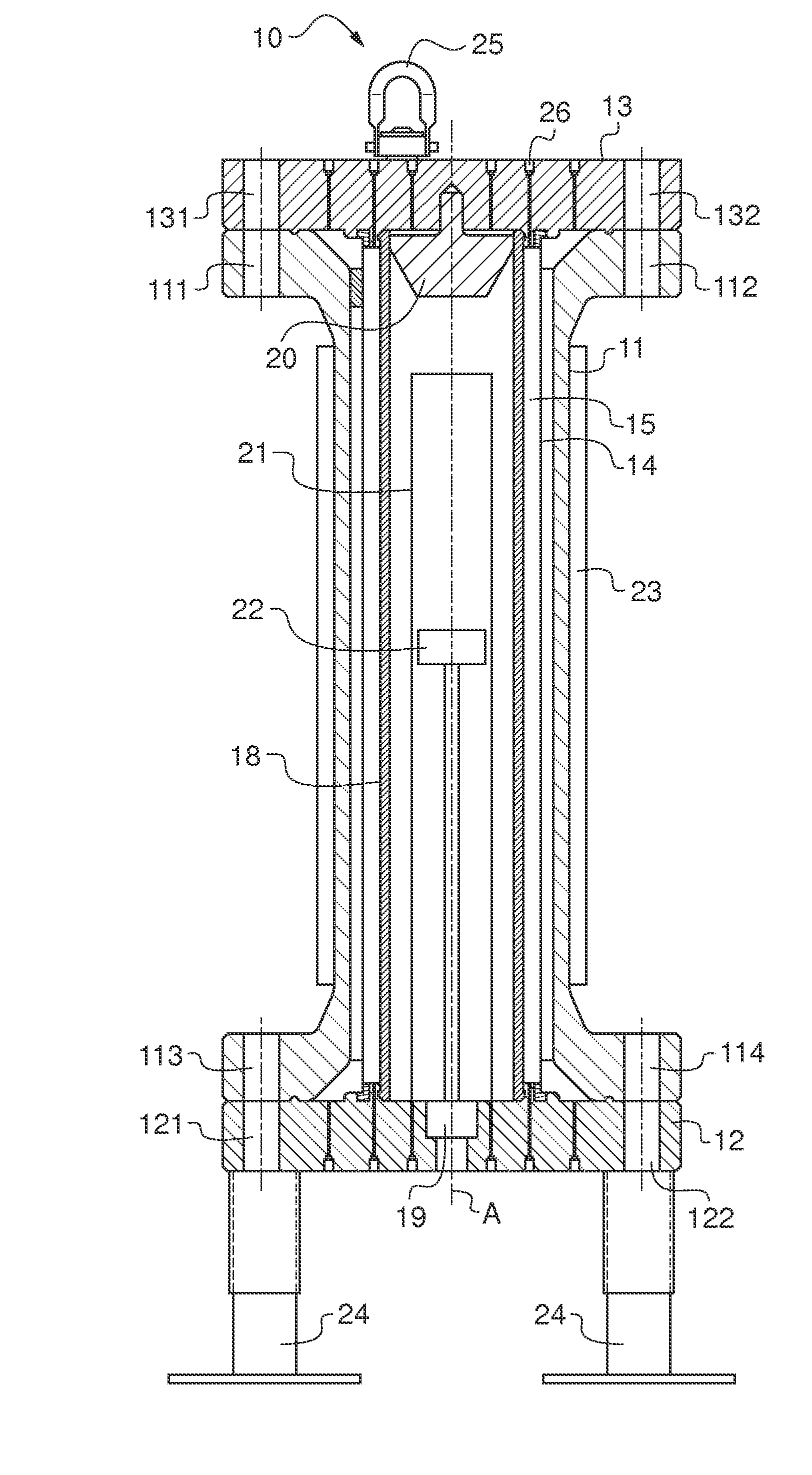 Cellule et procede de test d'une composition durcissante