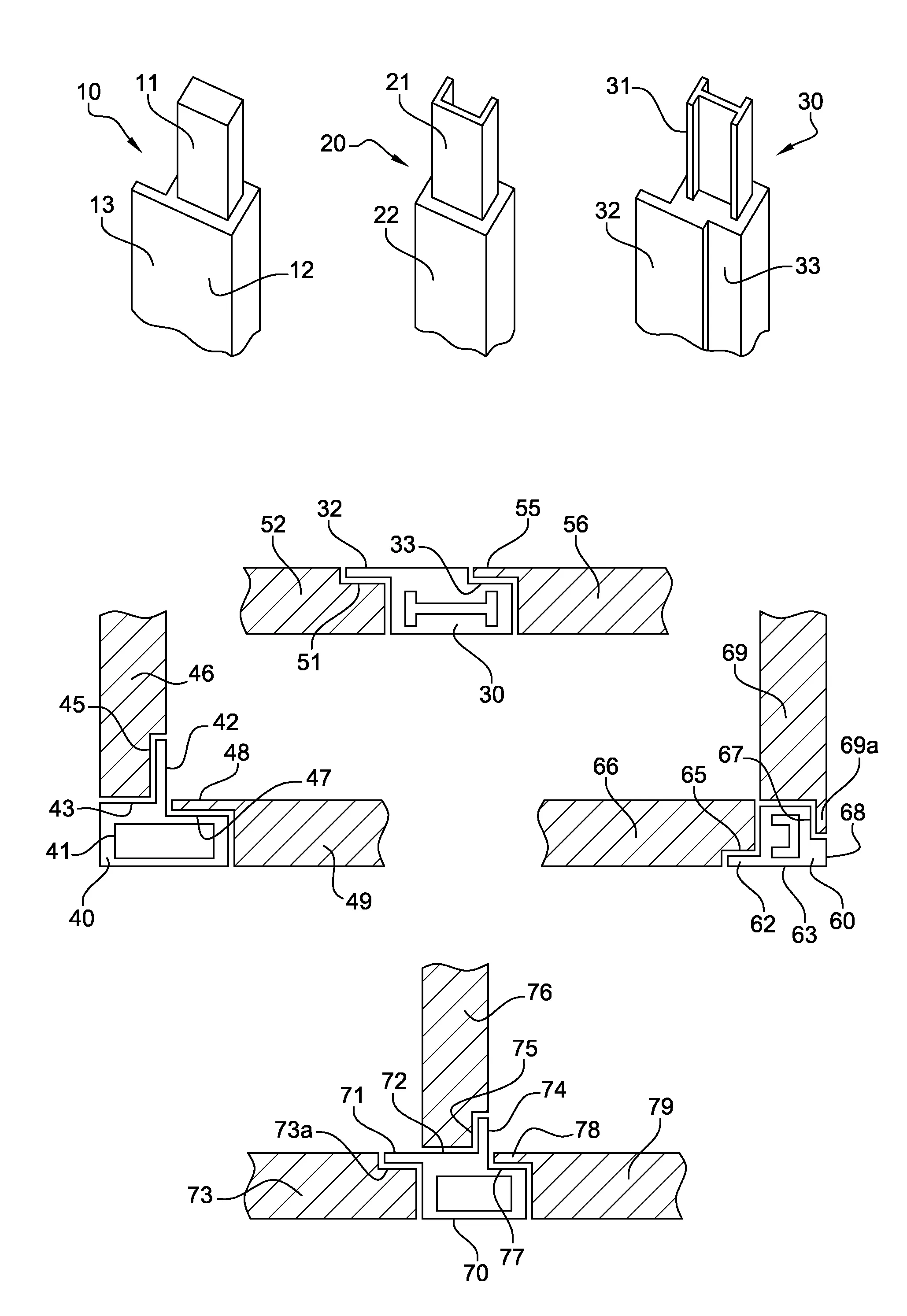 Systemes d'assemblage pour construction de batiments