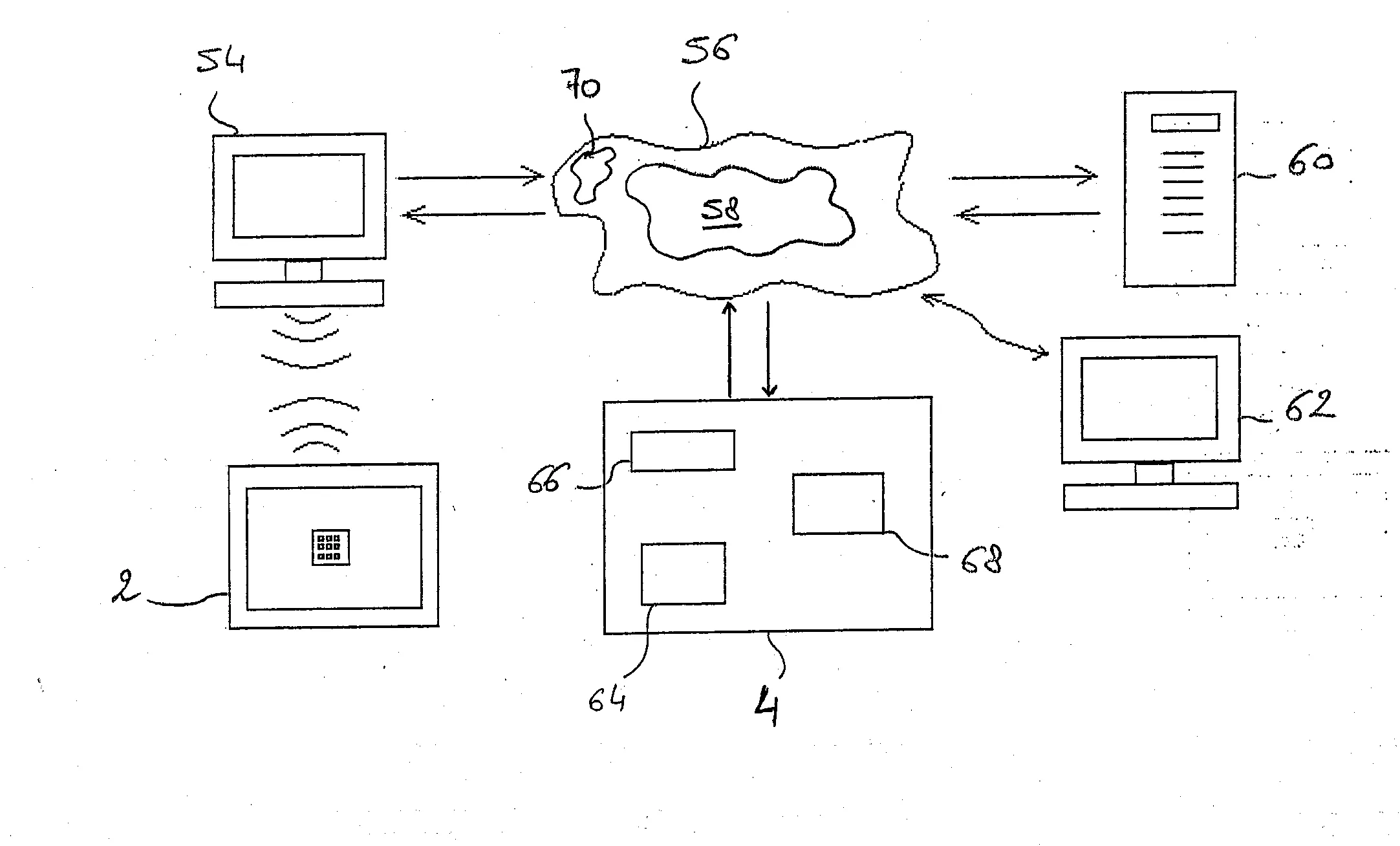 Dispositif pour l'echange de colis avec des moyens d'enregistrement de cet echange