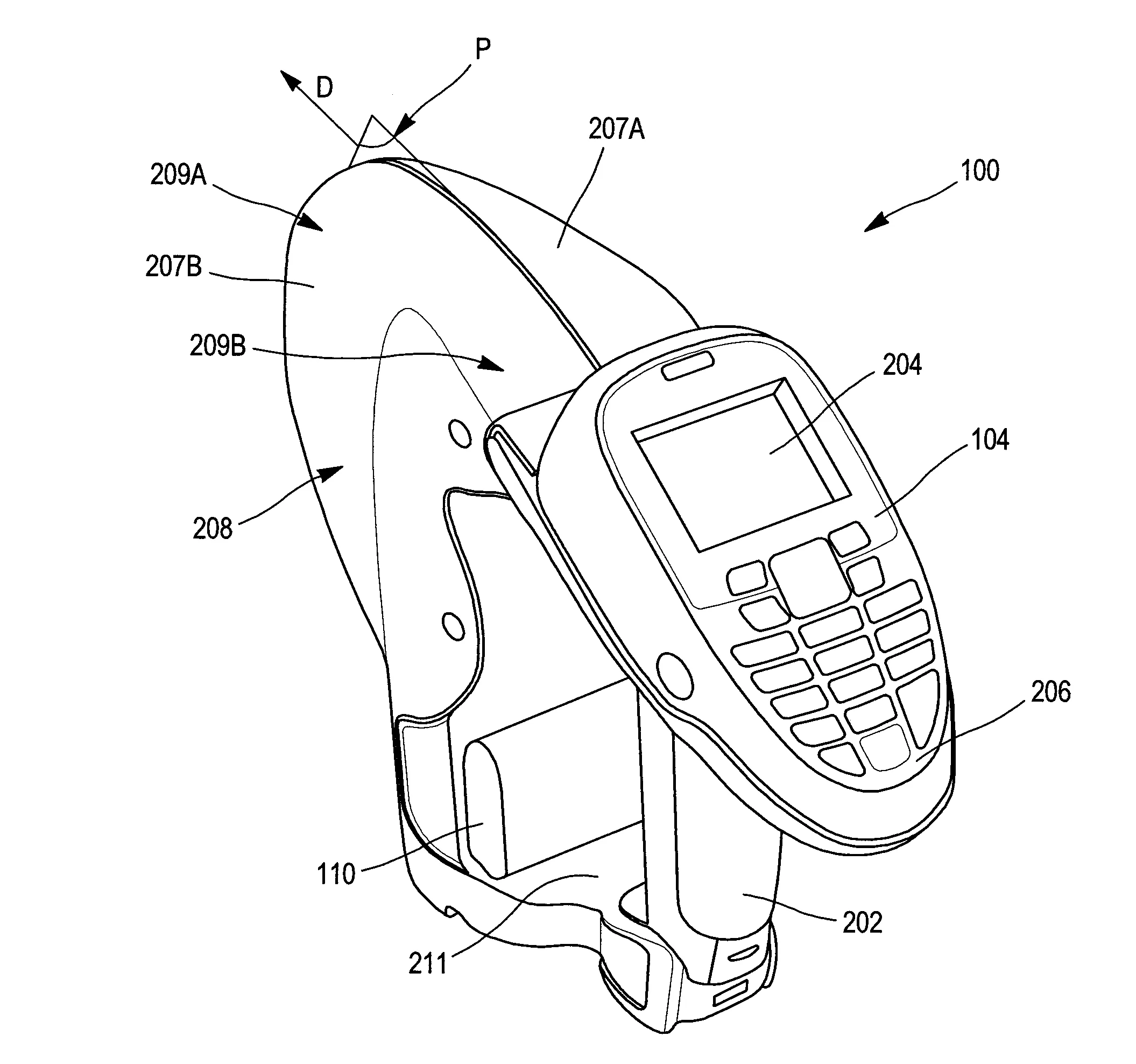 Appareil de lecture d'etiquettes rfid.