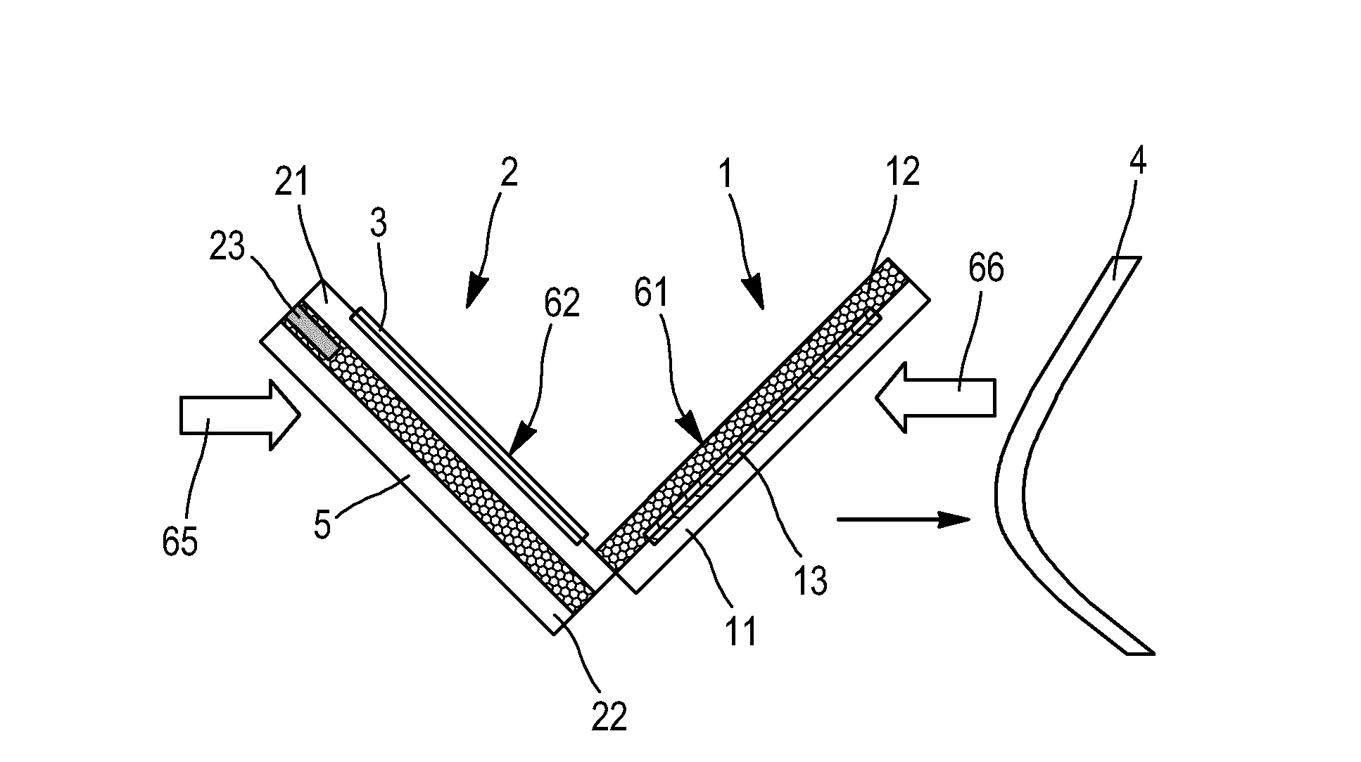 Etiquette securisee multicouche et procede de fabrication associe