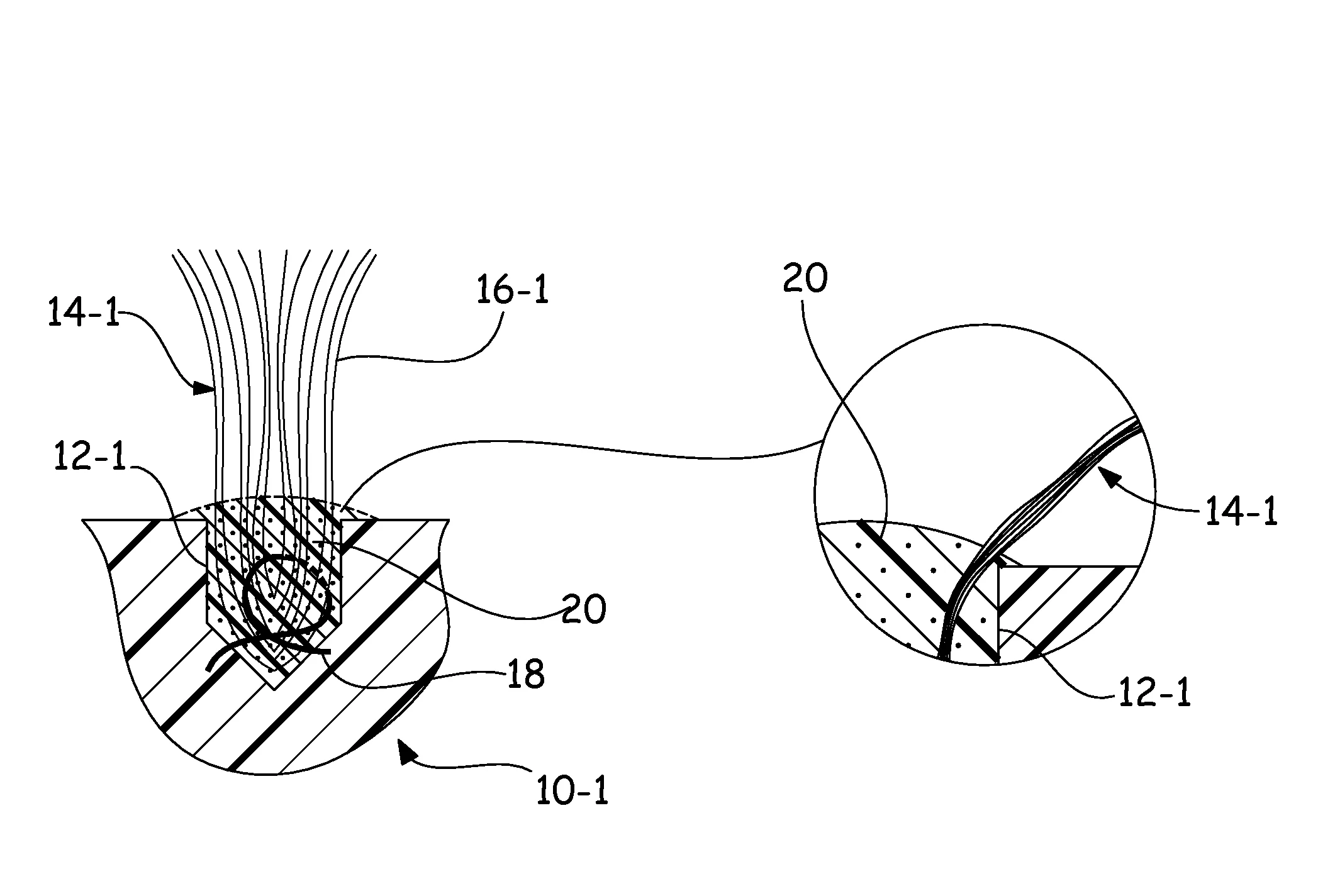Procede de fabrication d'une brosse industrielle et brosse ainsi obtenue