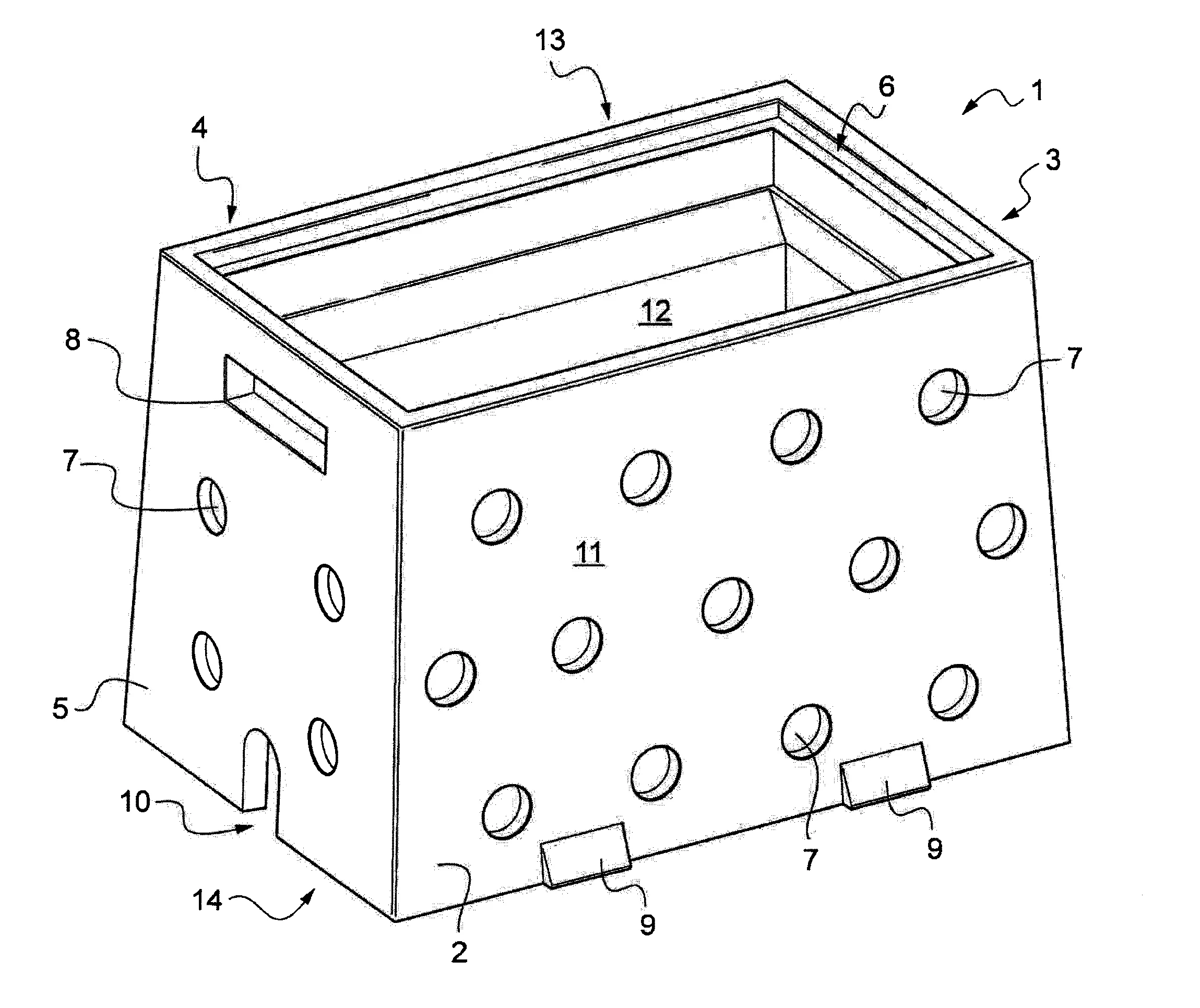 Abri rigide pour materiel technique