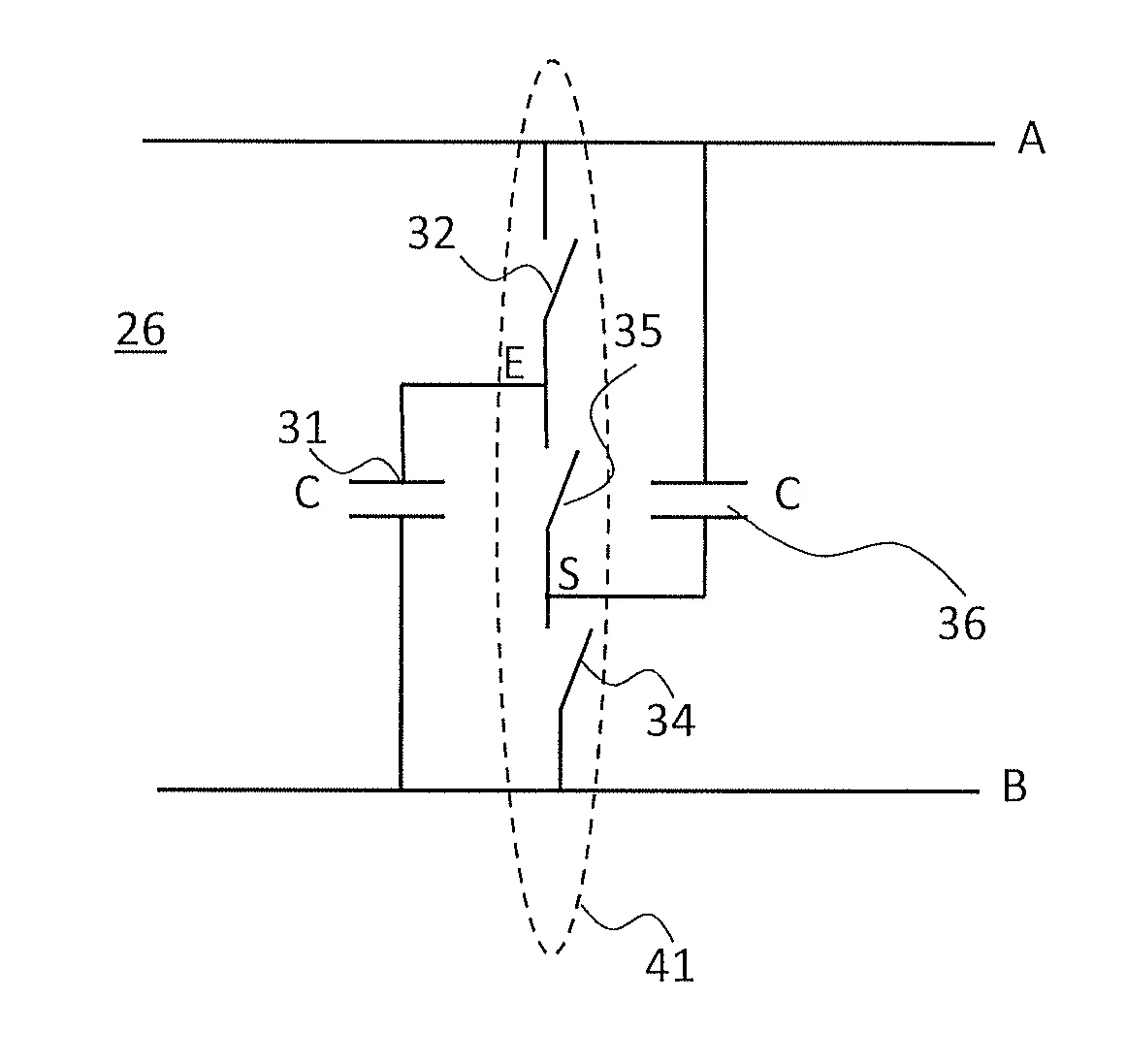 Circuit electronique de recuperation, de stockage et de restitution d'energie electrique et le procede associe