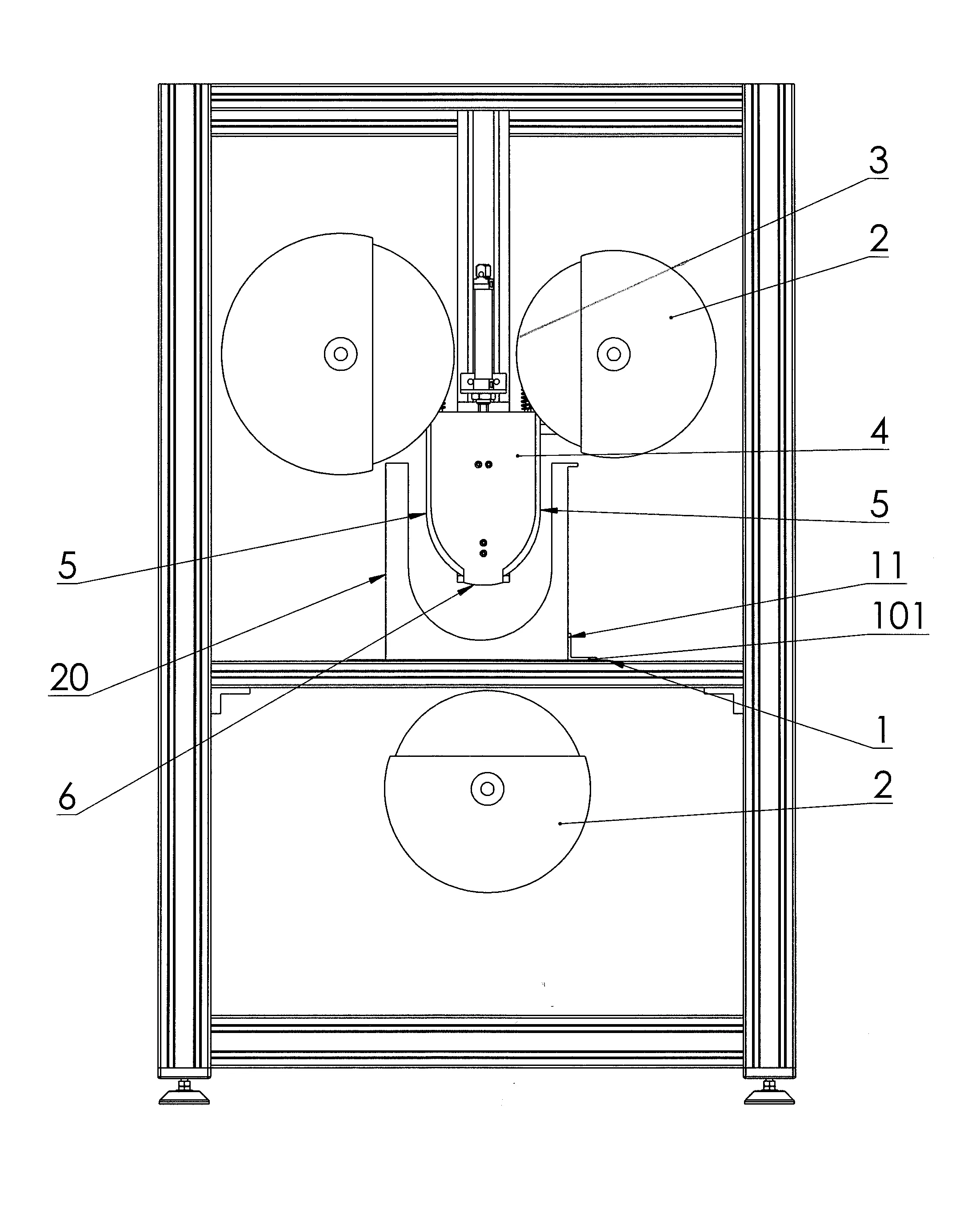 Procede et installation de coupe de piece, en particulier de coffre tunnel
