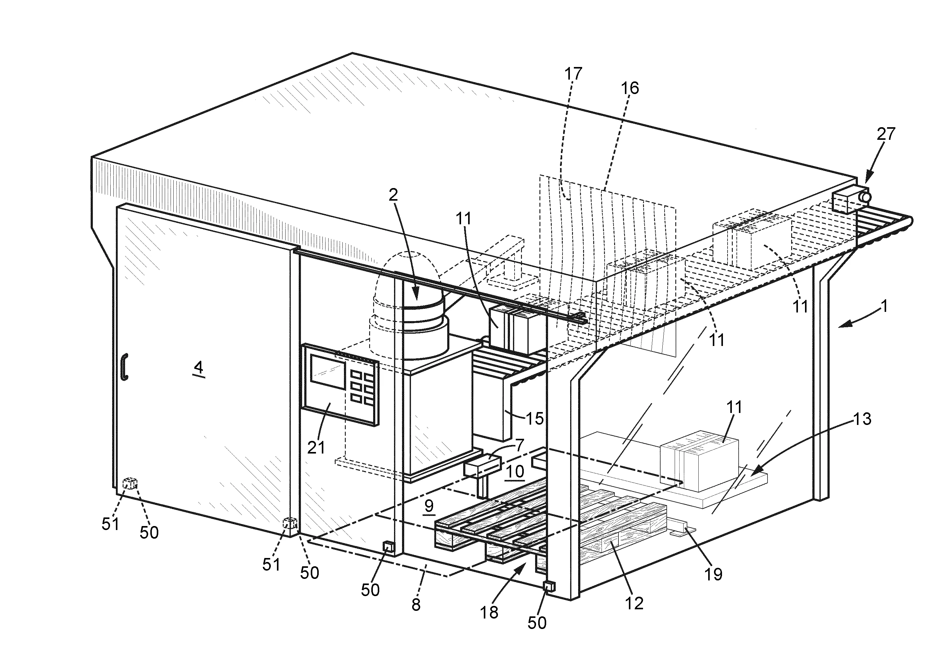 Installation robotisee automatique