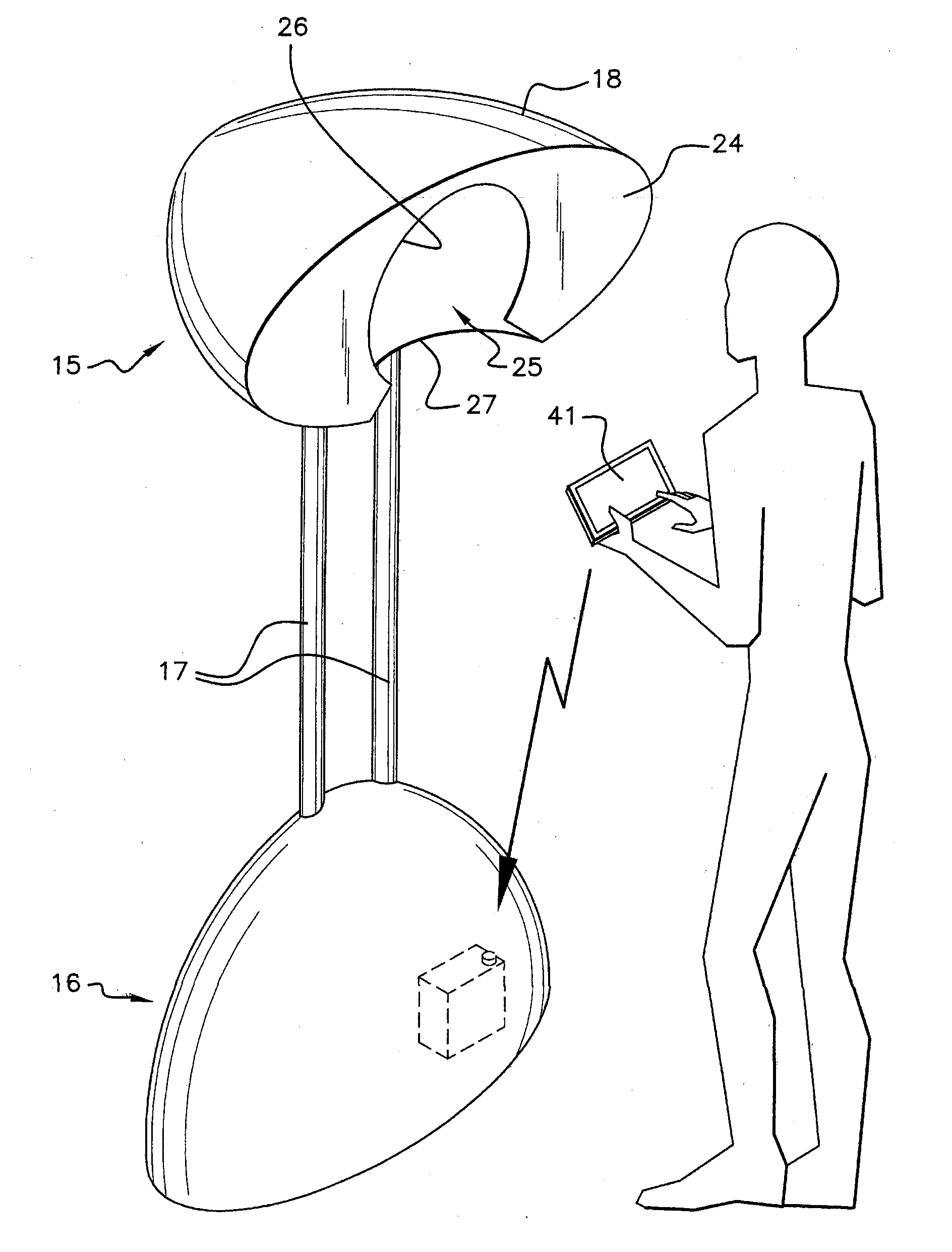 Scanner automatique et procede de numerisation 3d d'une portion peripherique cephalique humaine