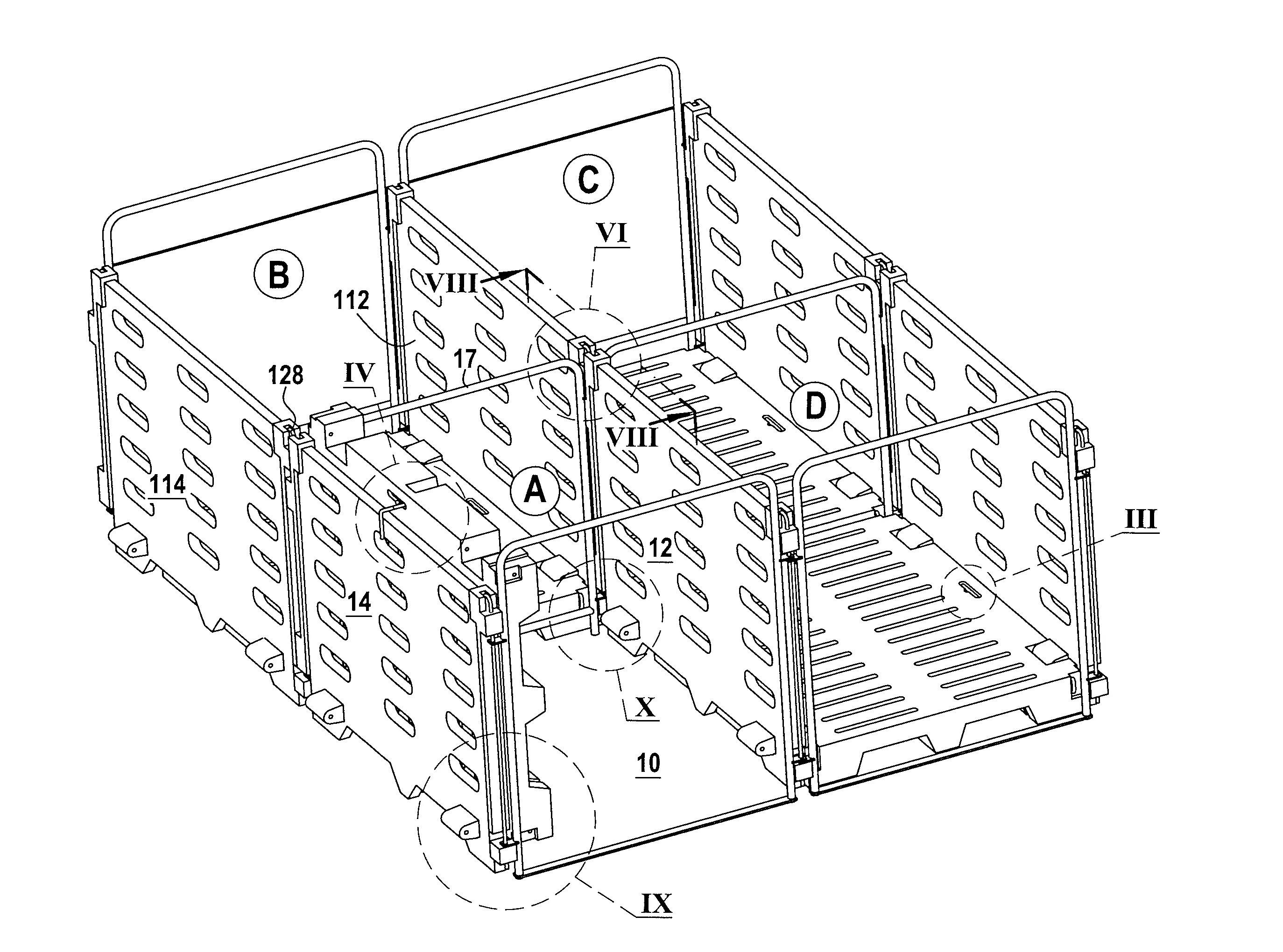 Dispositif de case pour animaux