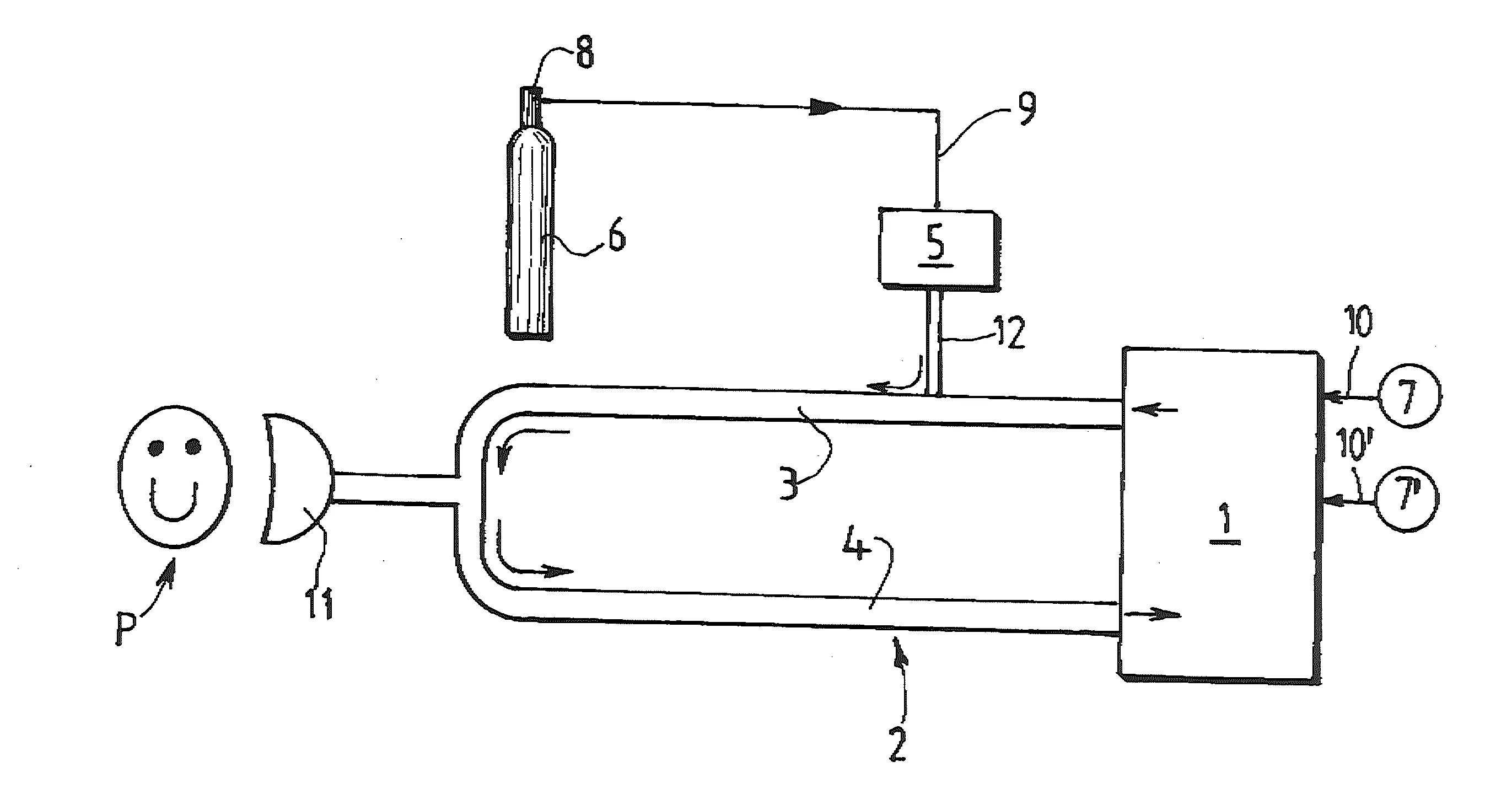 Melange gazeux no/azote a teneur elevee en no pour traiter les detresses respiratoires hypoxemiantes severes