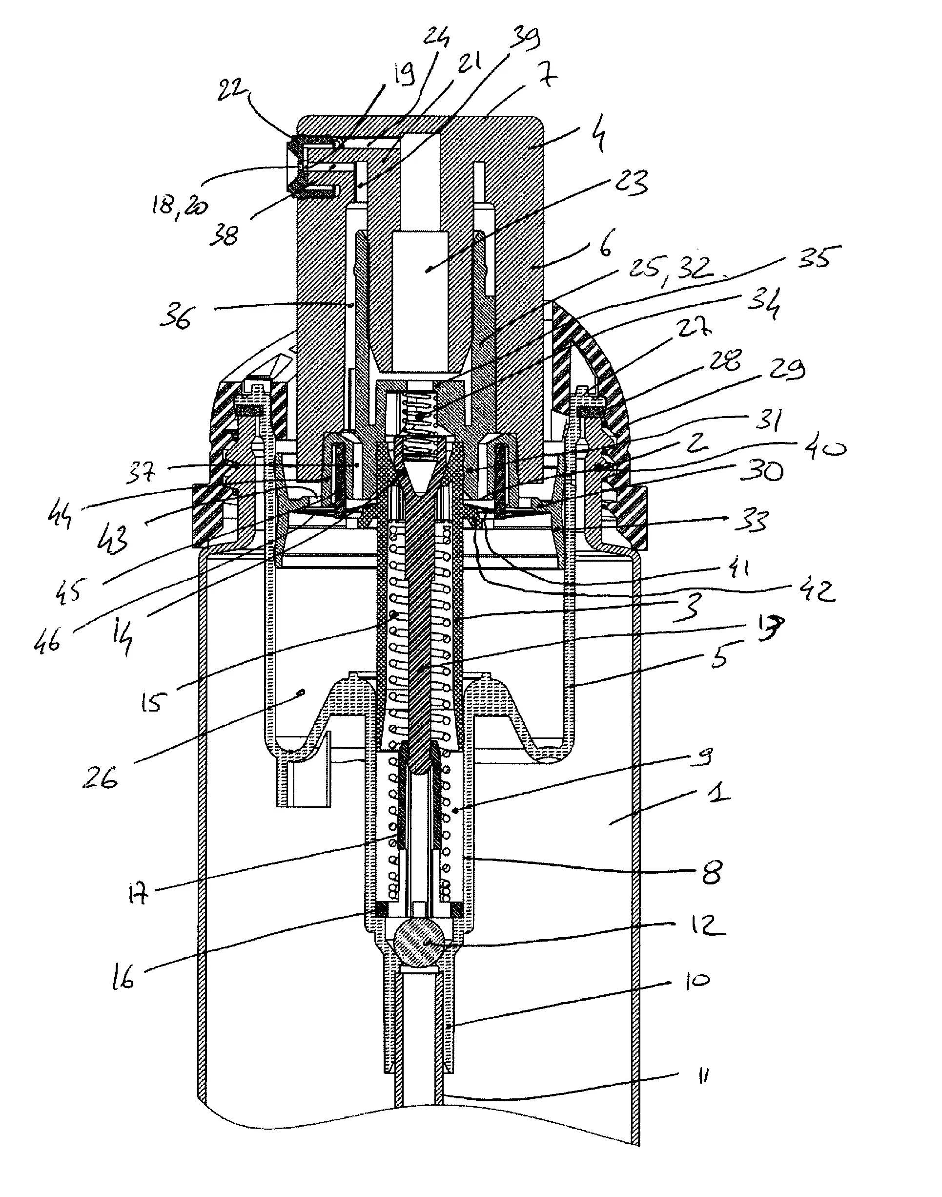Systeme de distribution d’un produit fluide