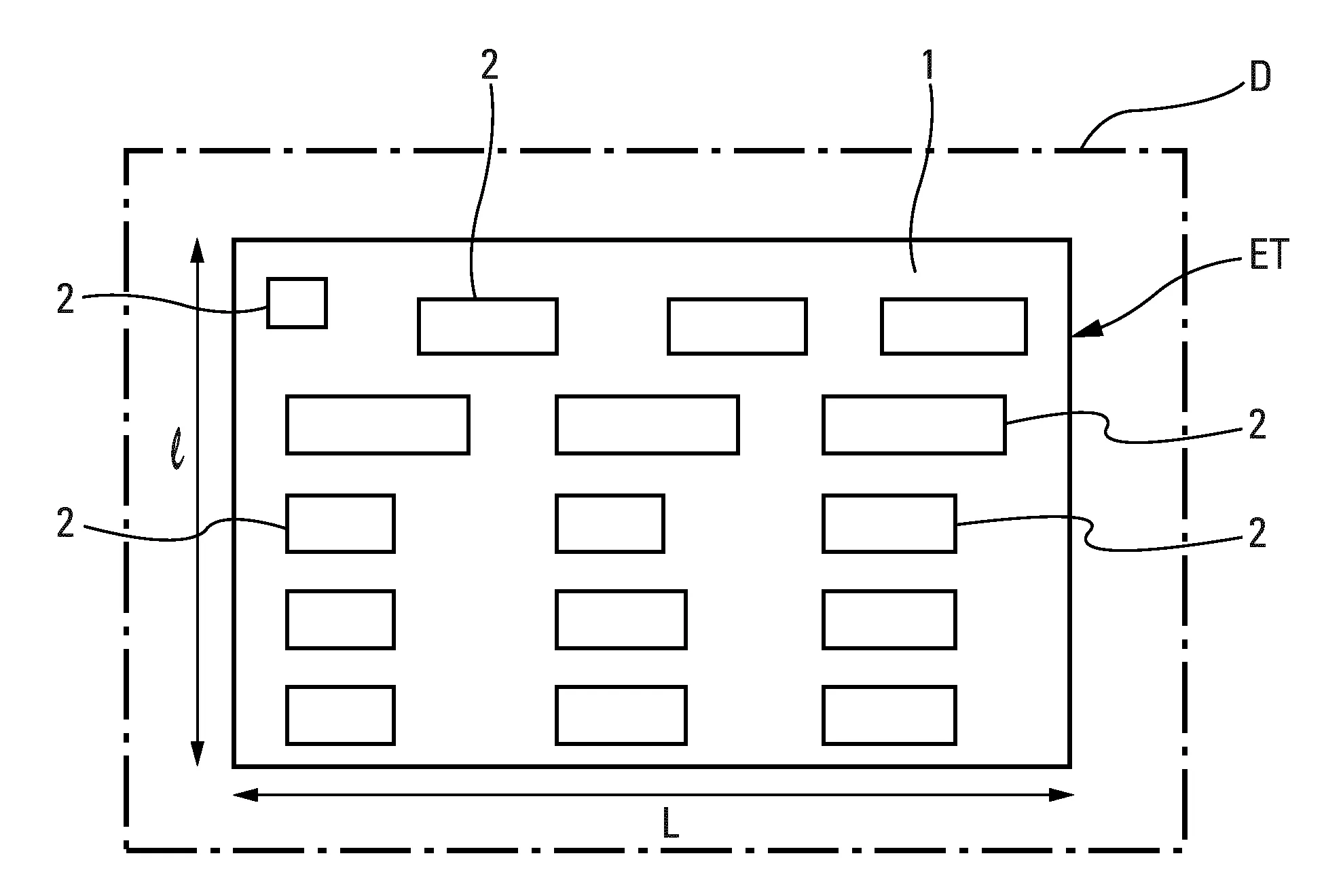 Procede pour rendre accessible, notamment a des personnes visuellement deficientes, un dispositif de traitement d'images.