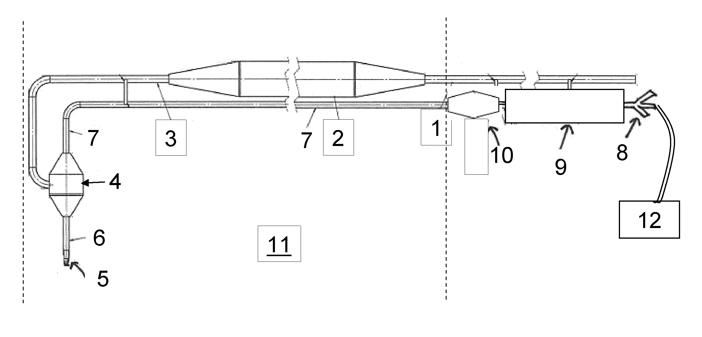 Procede de conditionnement d'un echantillon de melange gazeux transitant dans une canalisation et dispositif correspondant