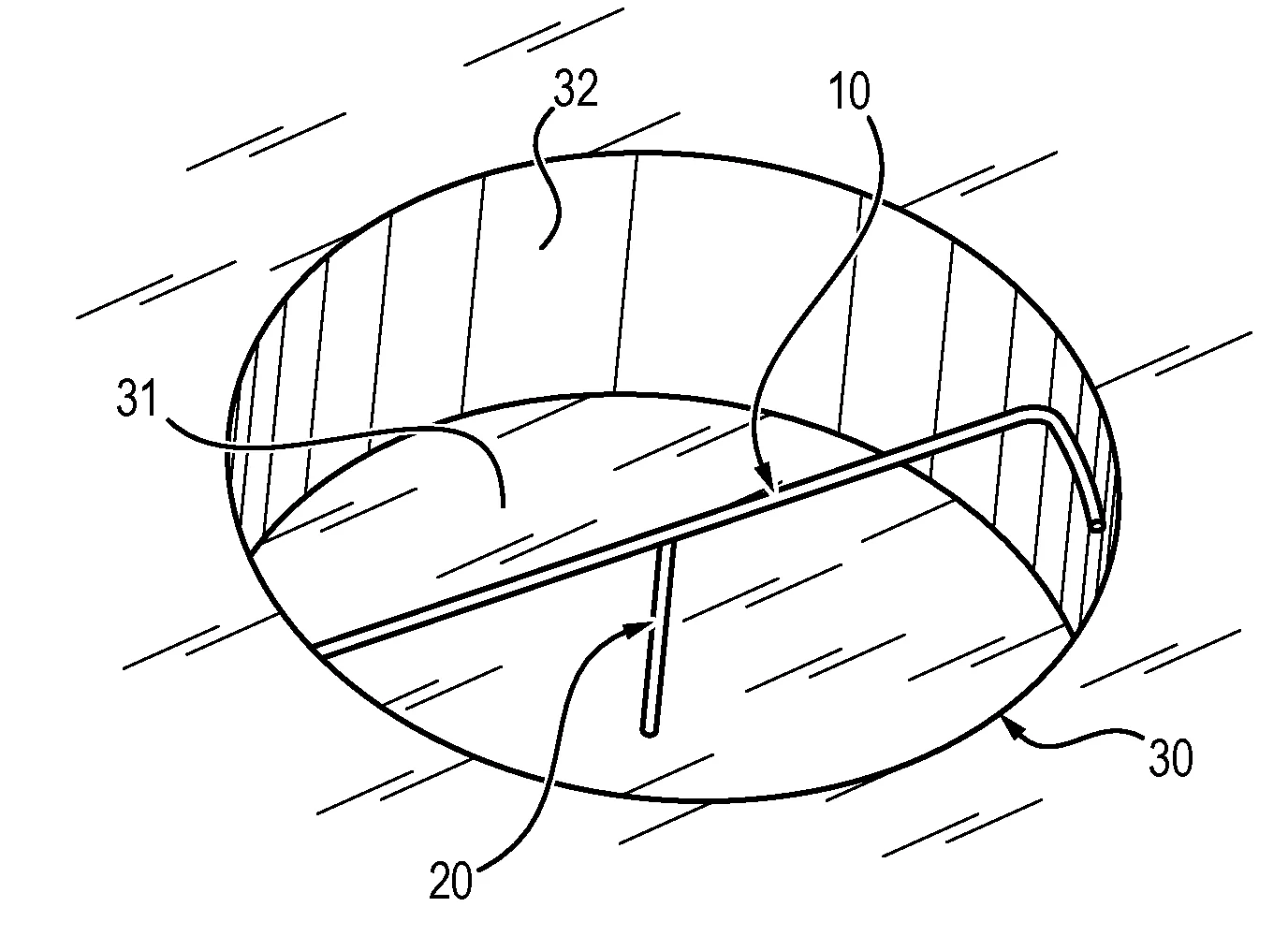 Antenne a cavite et equipement communicant comprenant une telle antenne