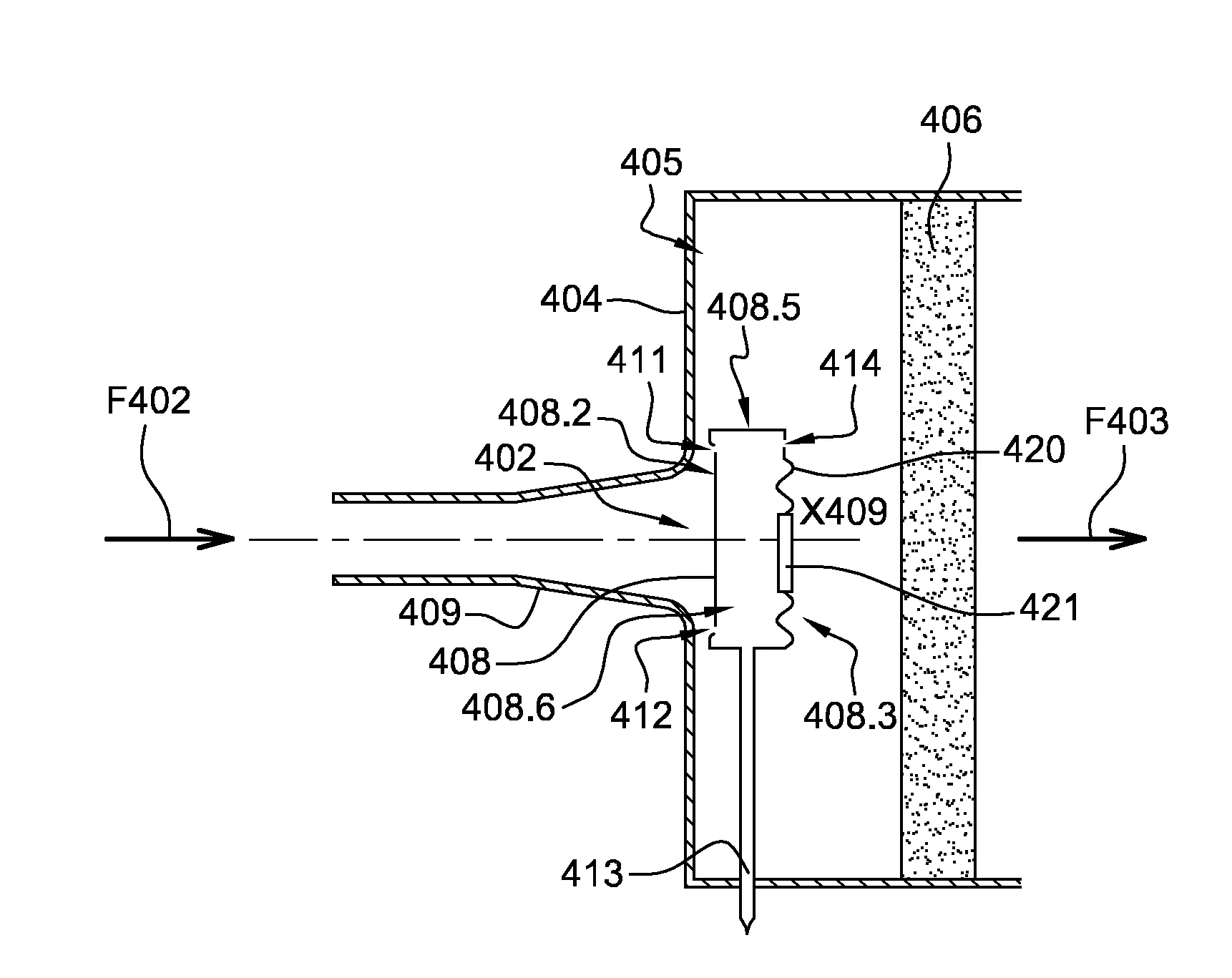 Dispositif de filtrage d’air dans une ligne d'admission d'air d'un moteur a combustion interne