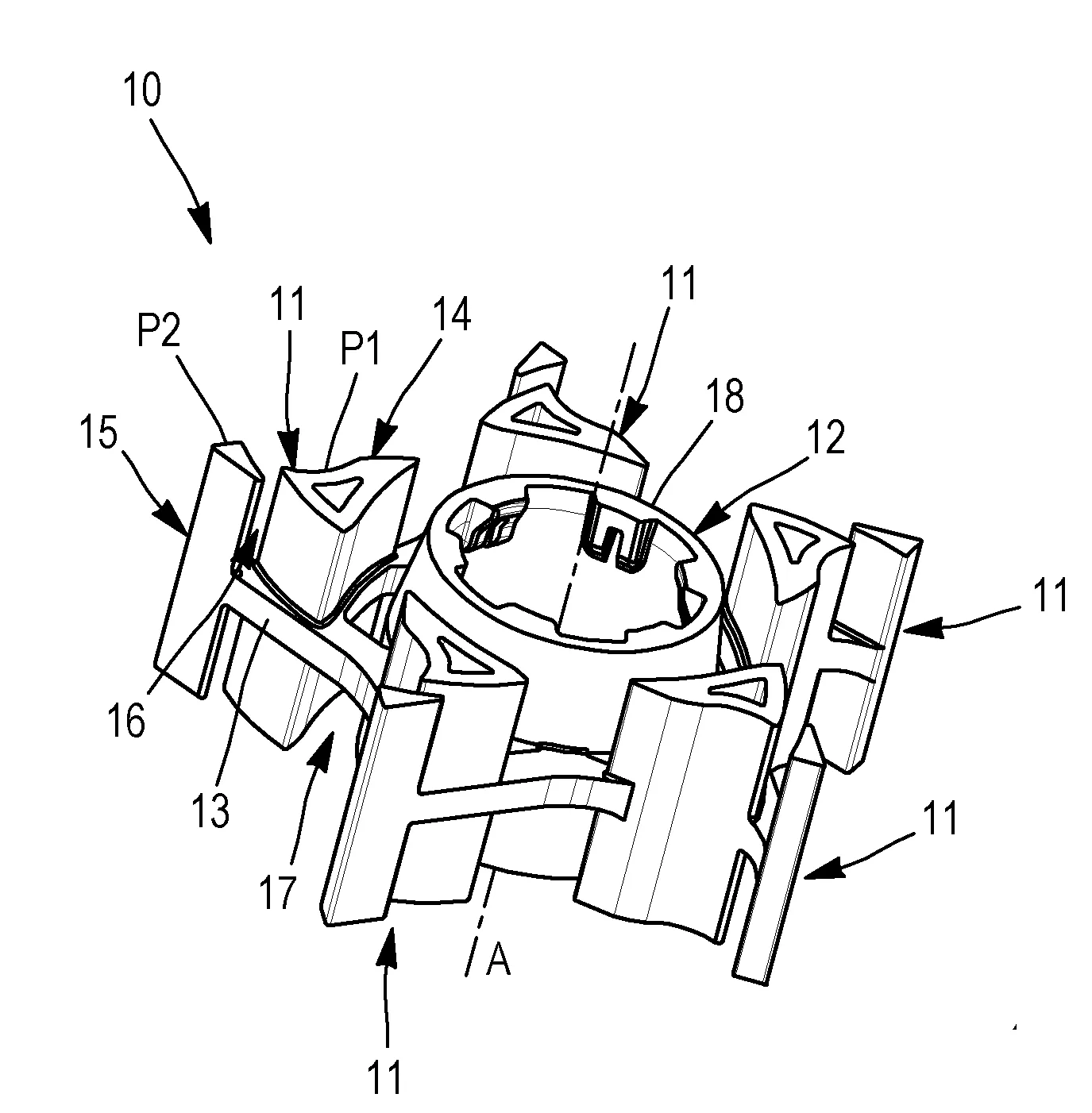 Compteur de fluide de vitesse a turbine