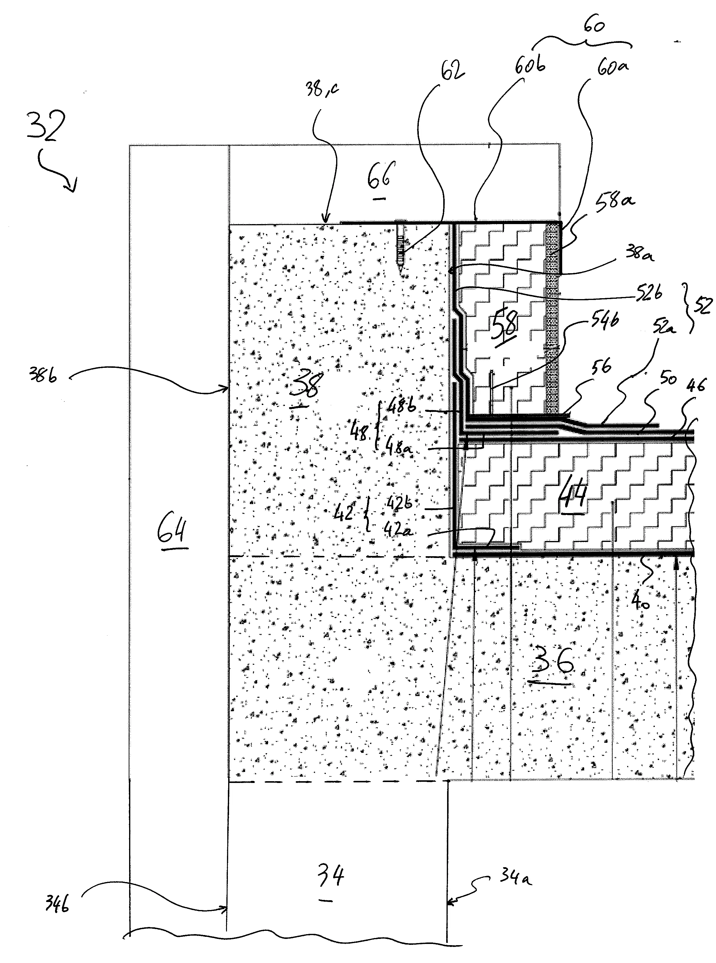Procede d’etancheisation et d’isolation thermique d’un acrotere