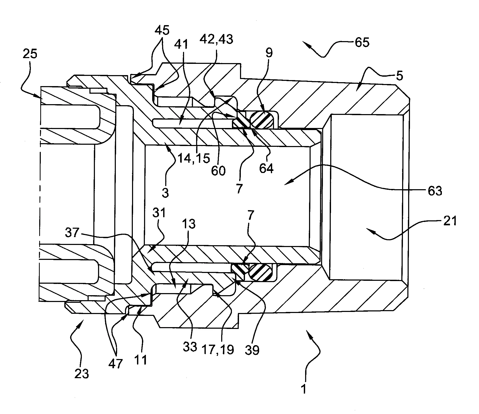 Raccord tubulaire comprenant une embase de verrouillage