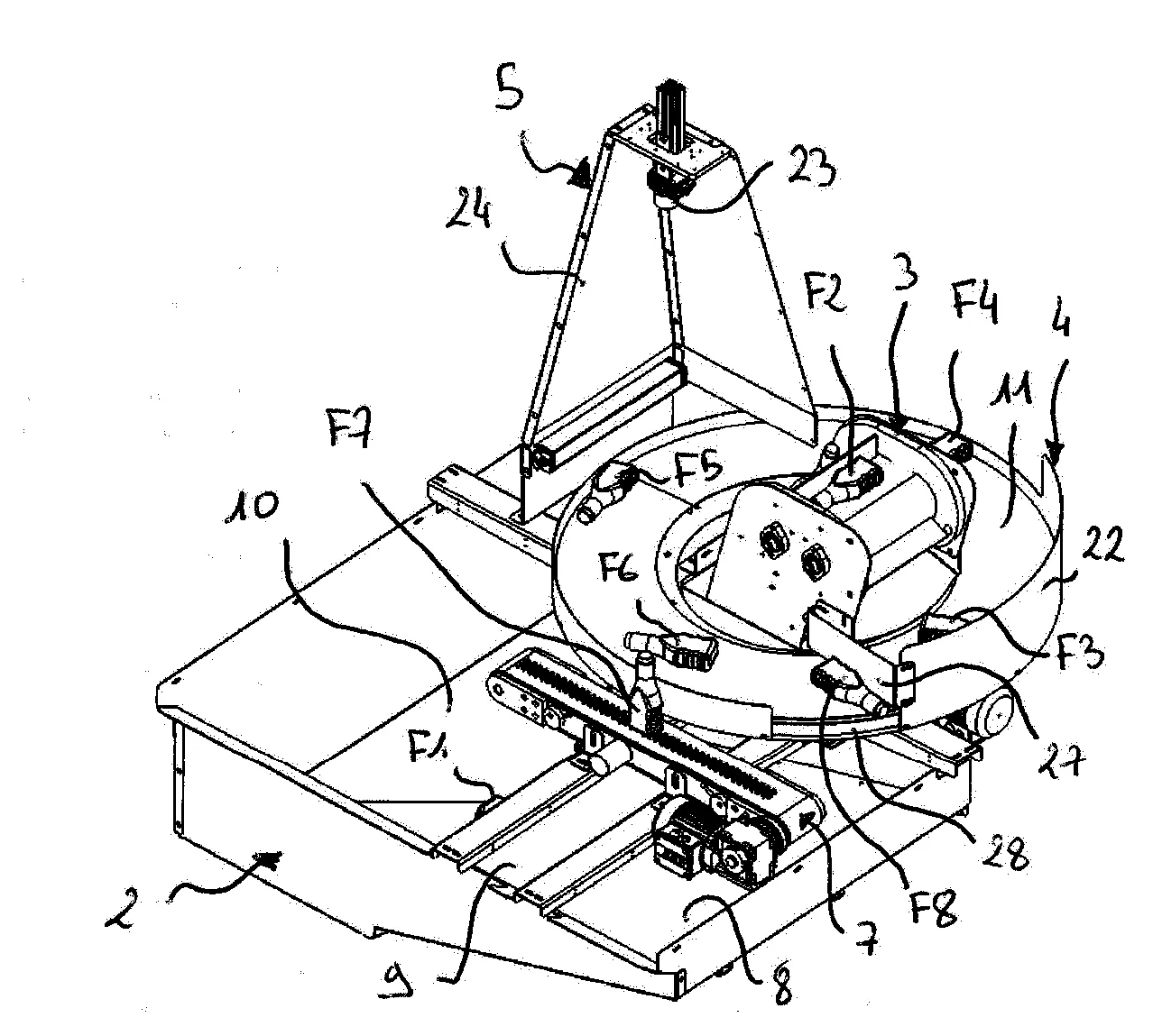 Machine de distribution d'objets avec alimentation en vrac