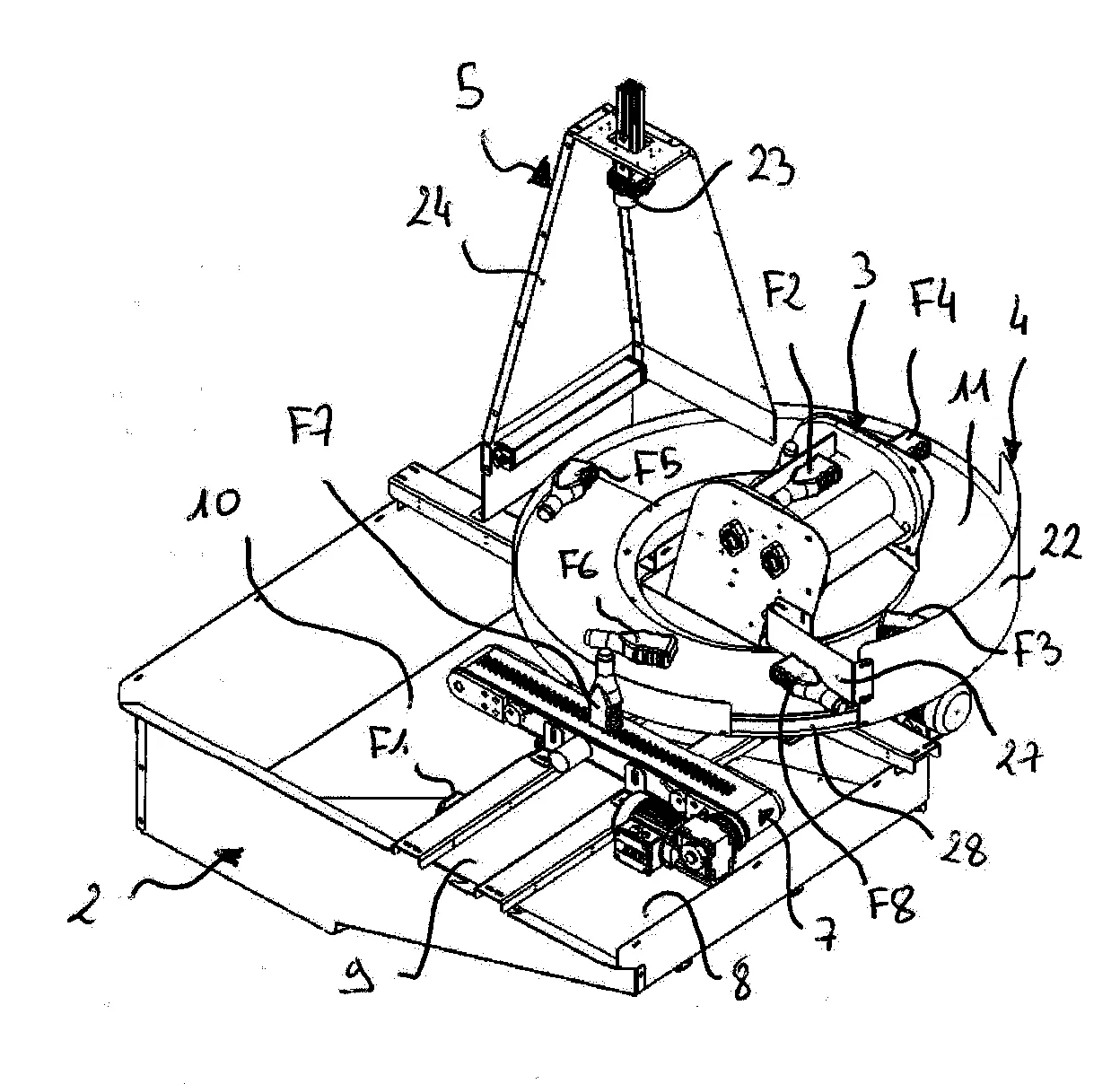 Machine de distribution d'objets avec alimentation en vrac
