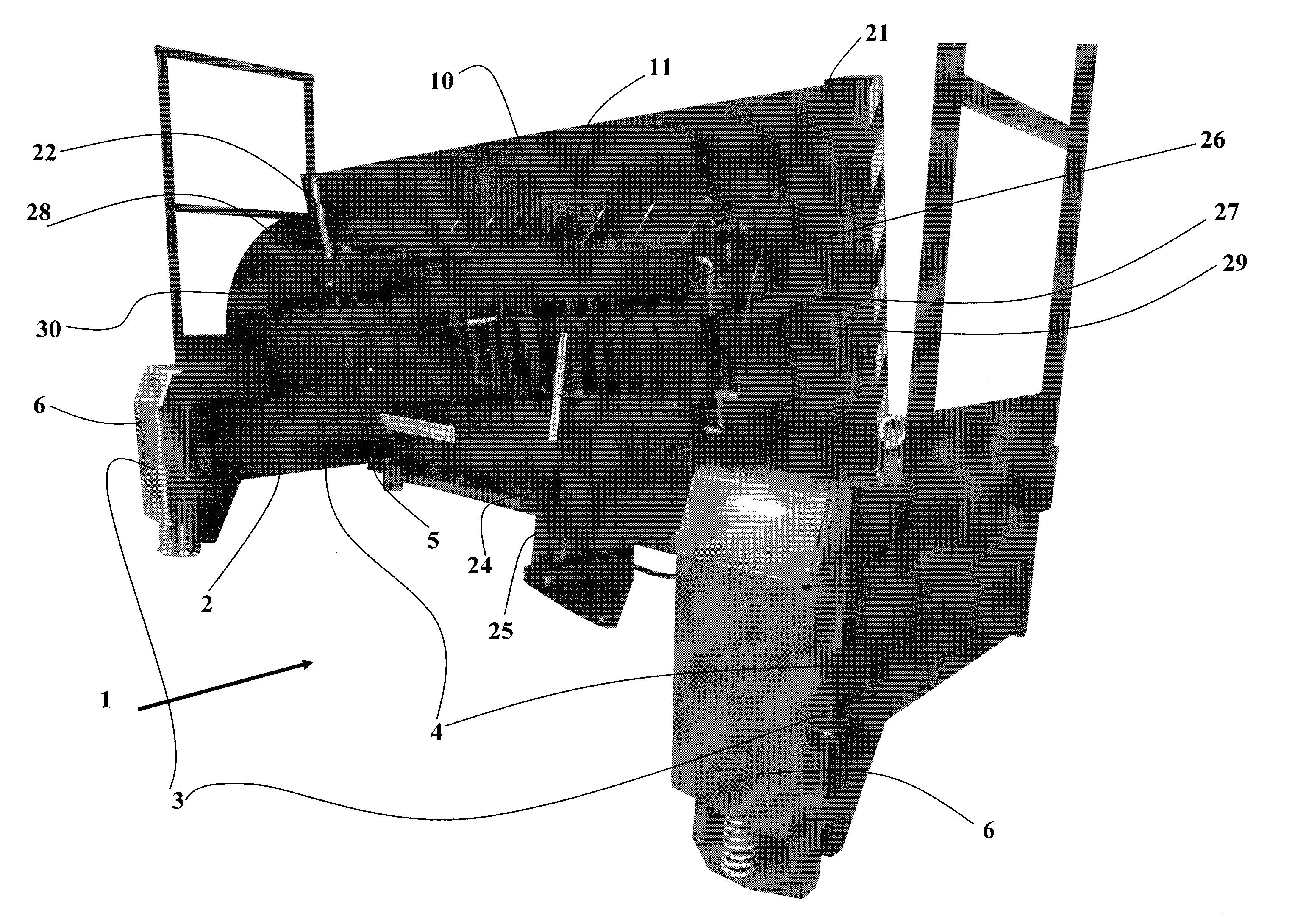 Pont adosse son procede d'installation et utilisation