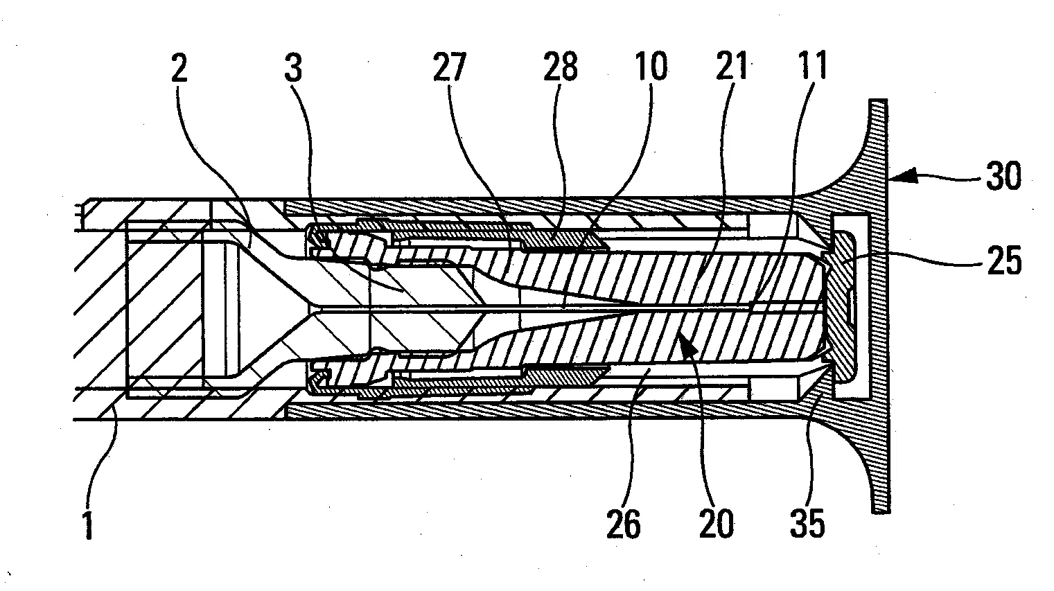 Systeme de protection d'aiguille d'un dispositif d'injection.