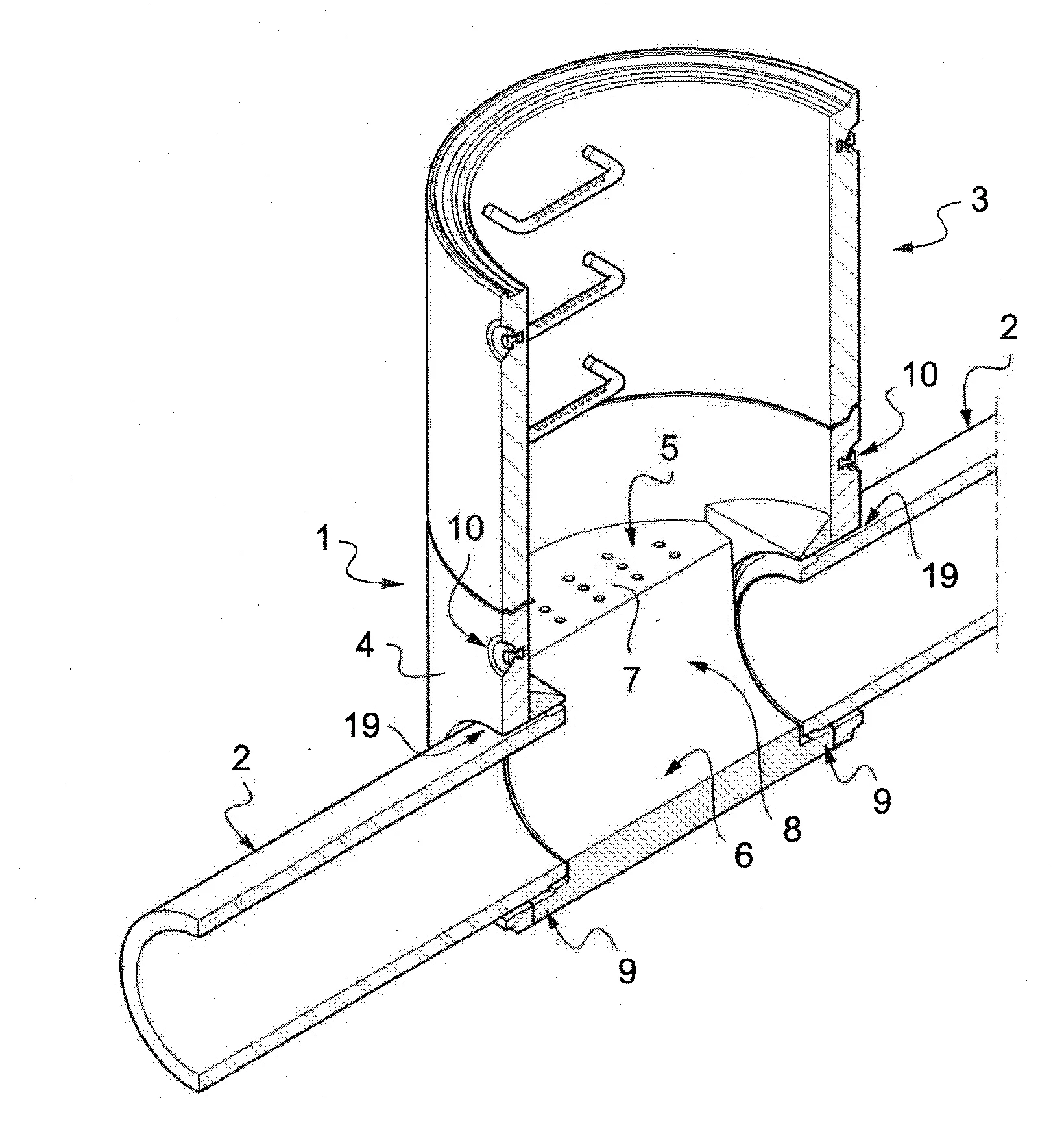 Procede de realisation d'un fond de regard, fond de regard obtenu