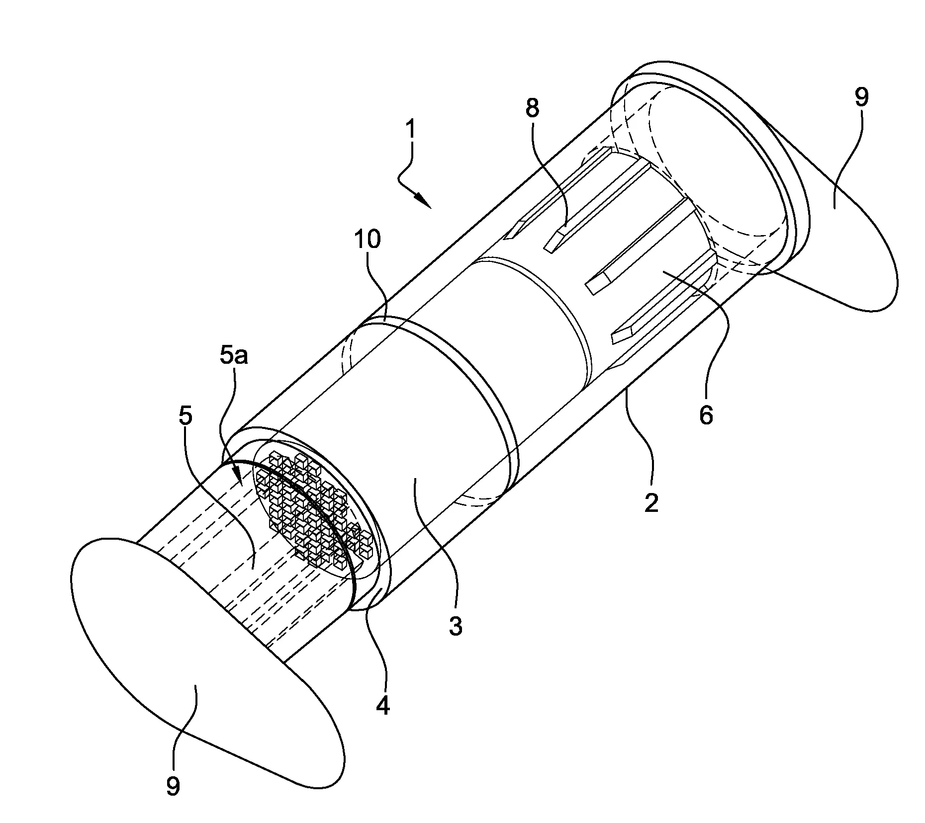 Element pour la realisation d'un dispositif d'evaluation du taux d'alcool dans l'air expire par un individu