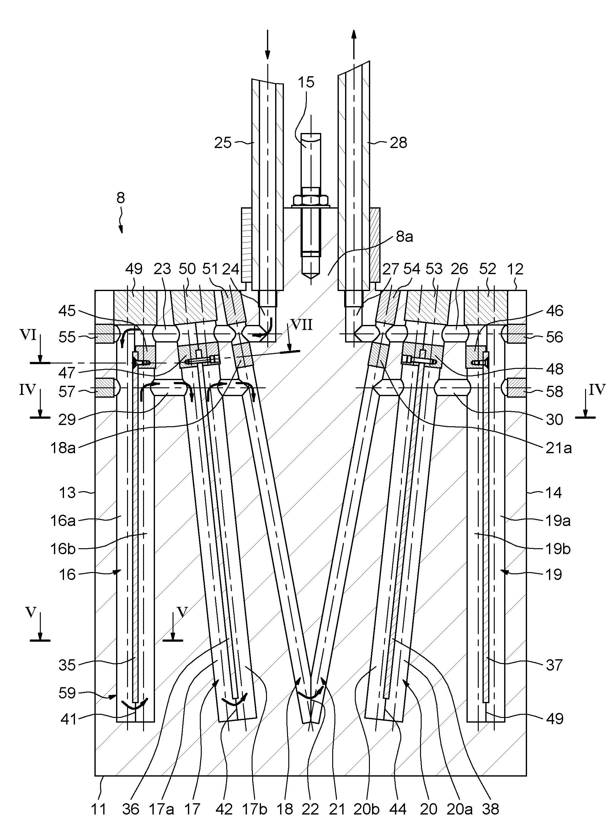 Plaque de contact pour electrode de four d'electro-metallurgie 
et procede pour la fabrication d'une telle plaque