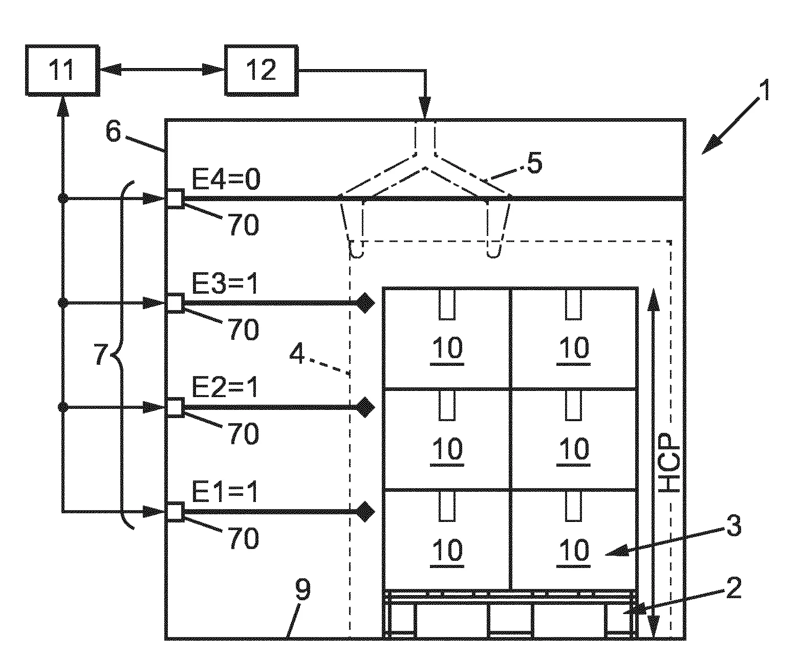 Procede anti intrusion dans une installation robotisee