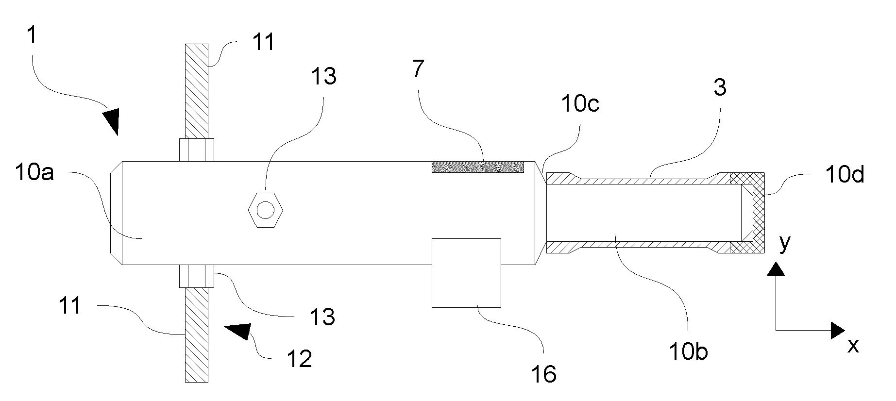 Dispositif de liaison balancier-potence de remontee mecanique cablee