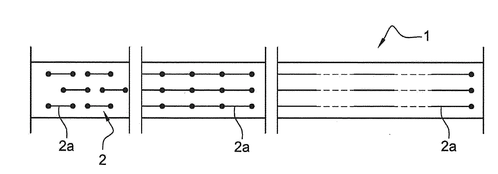 Bande elastique pour bandage et procedes de fabrication d'une telle bande
