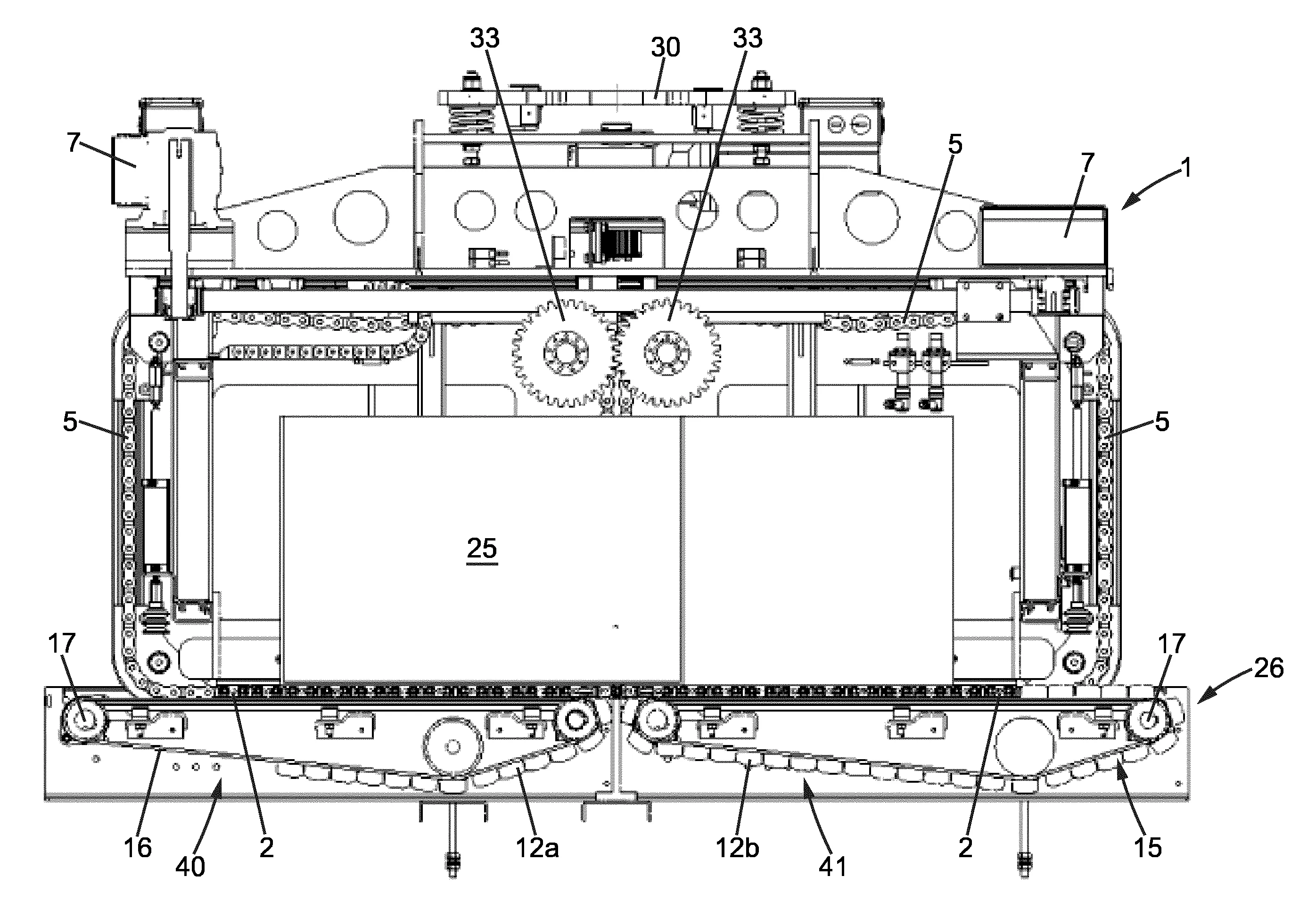 Procede de prehension d'une couche d'emballages unitaires pour palettiseur et installation pour sa mise en oeuvre