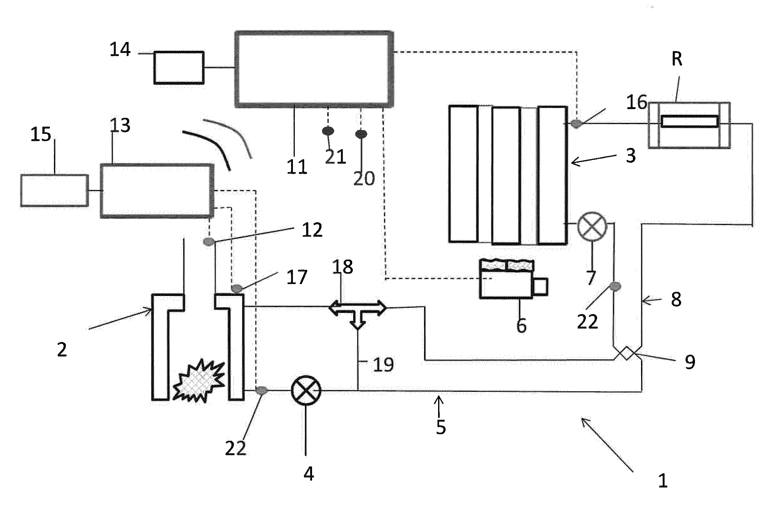 Procede et installation de chauffage d'eau