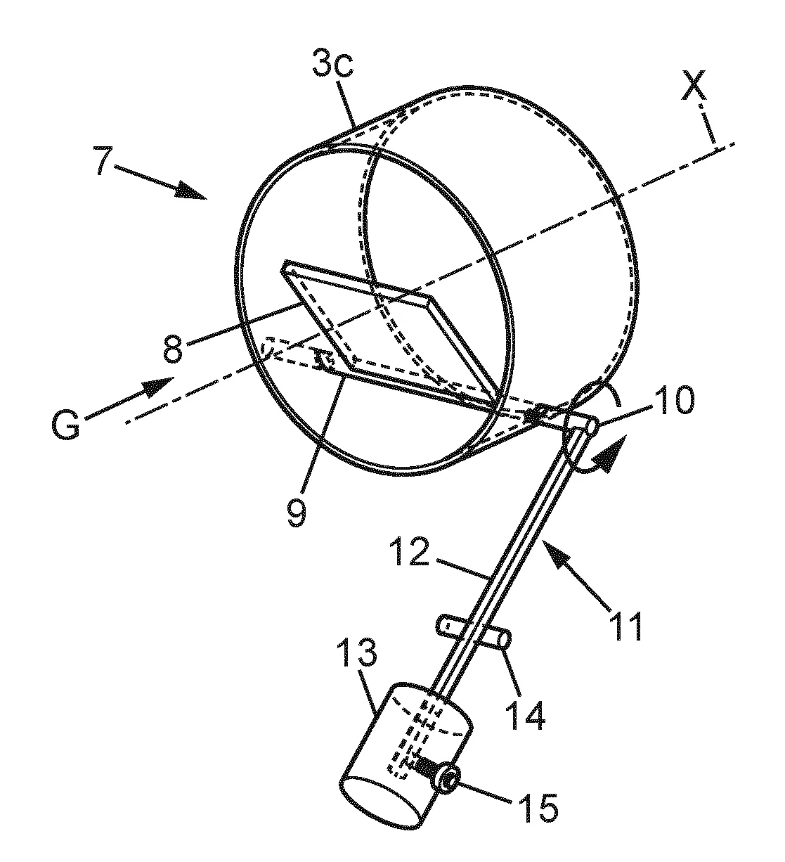 Dispositif d'equilibrage de debit de fluide, et installation de collecte et transport des gaz de cuves d'electrolyse le comportant
