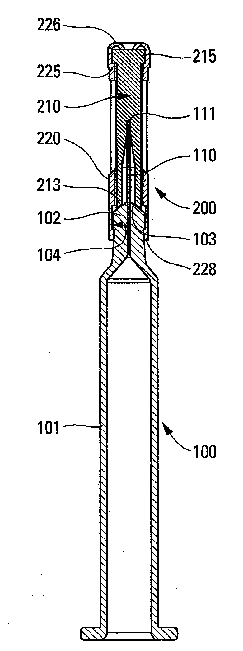 Dispositif de protection d'aiguille.
